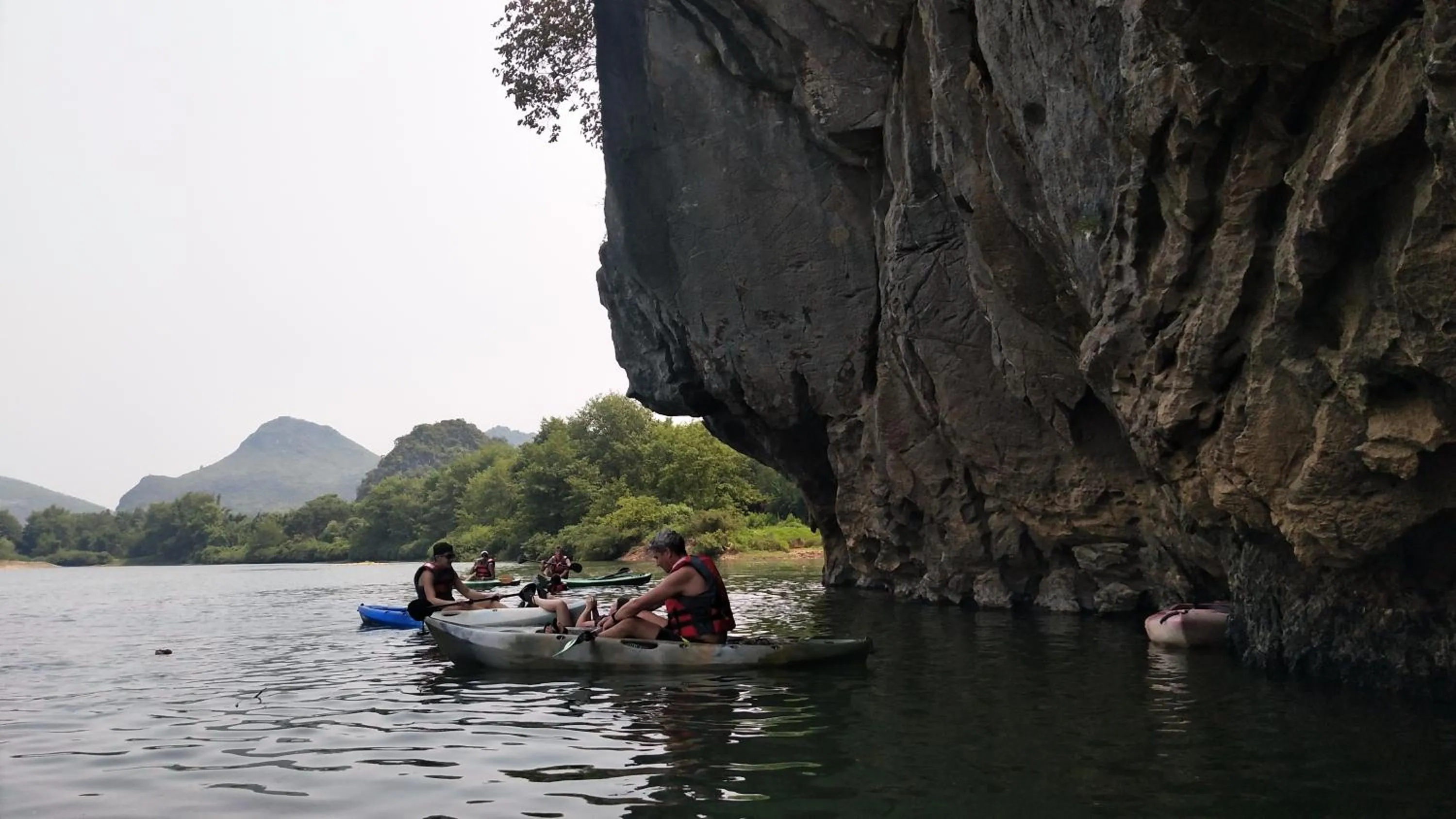 Natural landscape in Yangshuo Mountain Nest Boutique Hotel