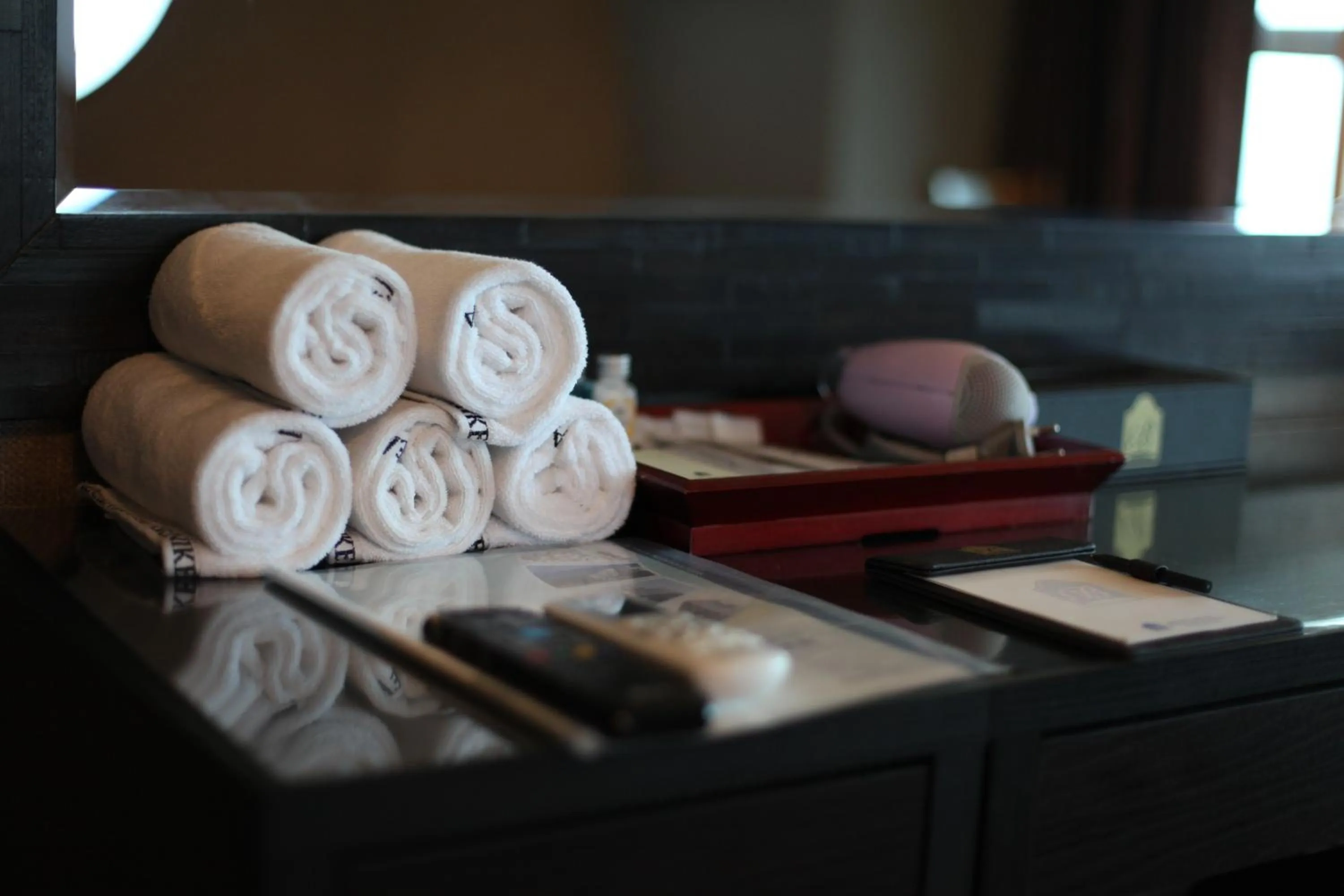 Decorative detail in Benikea Hotel Mountain & Ocean Daepohang