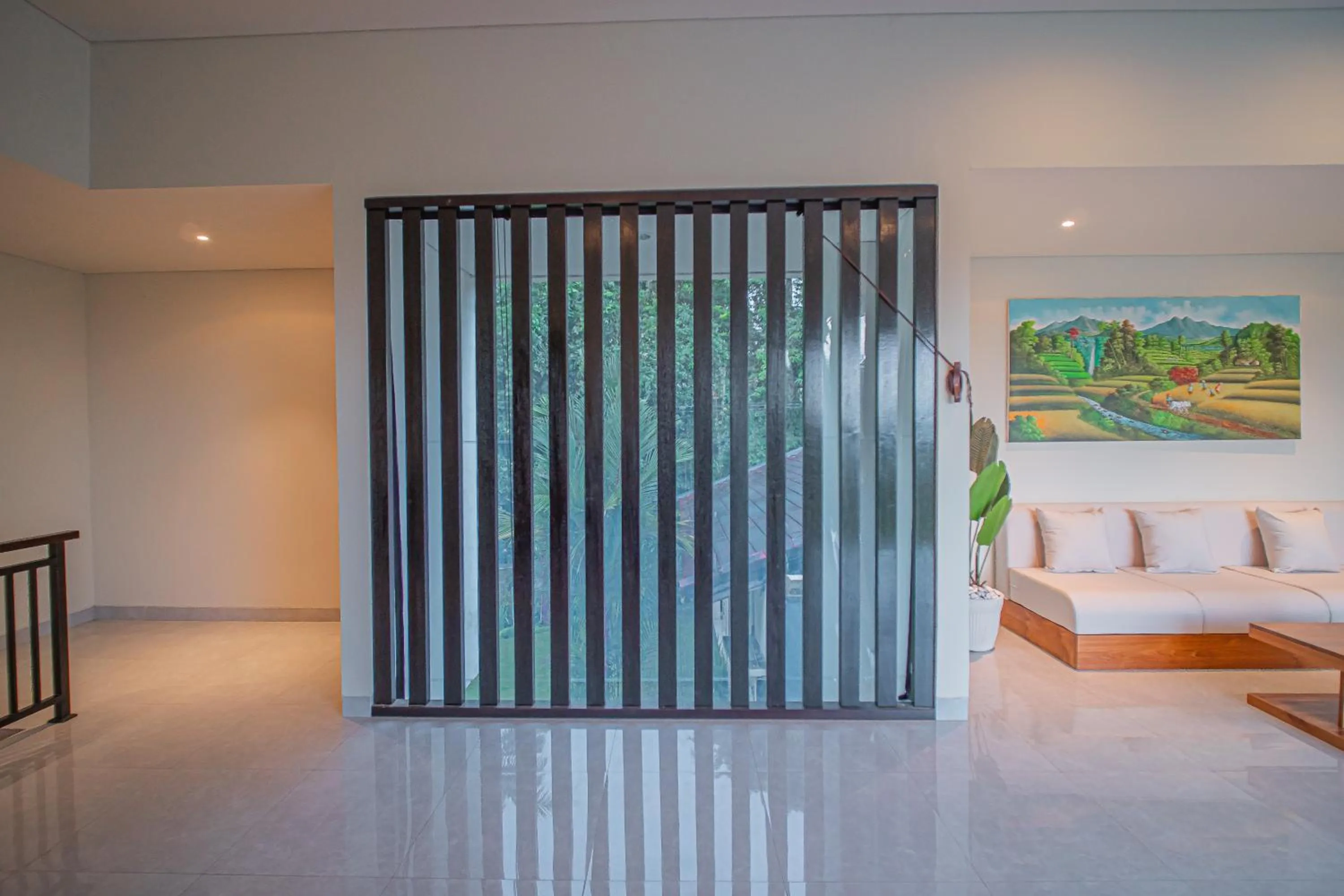 Seating area in Mahadewi Sunset Villa