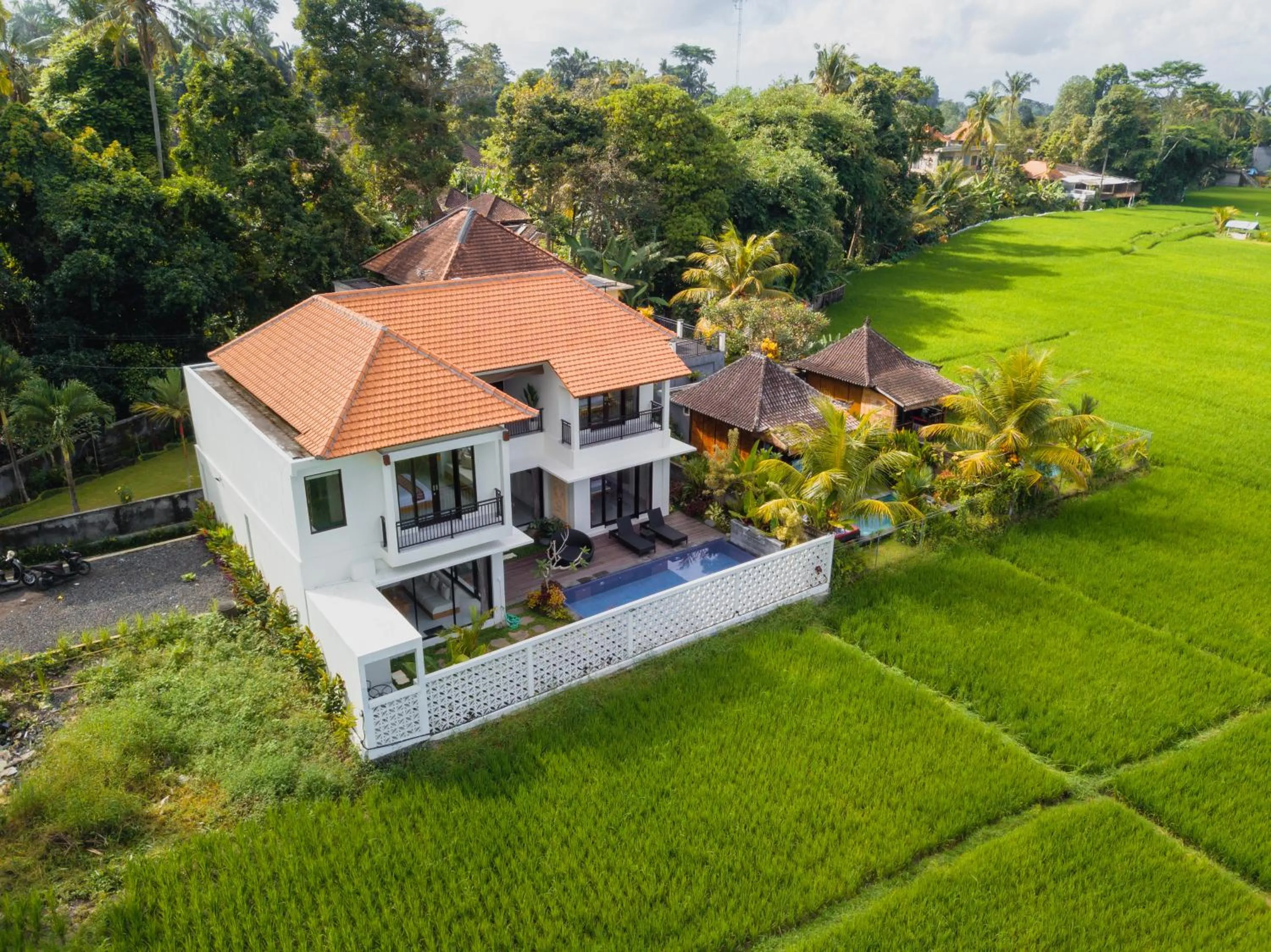 Natural landscape in Mahadewi Sunset Villa