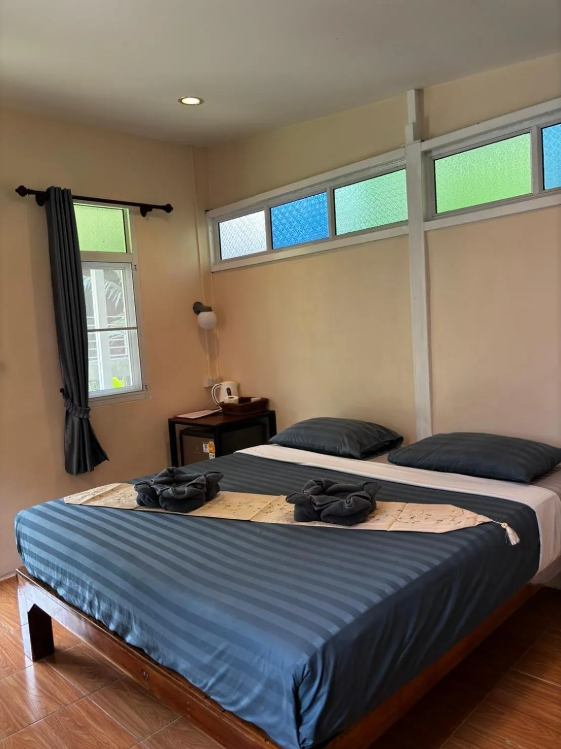 Property building, Bed in Khao Sok Jungle Huts Resort