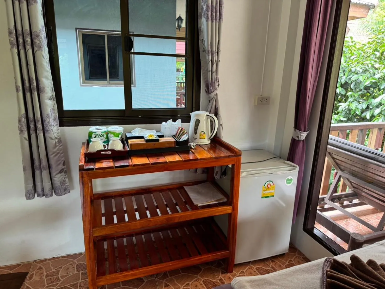 Coffee/tea facilities in Khao Sok Jungle Huts Resort