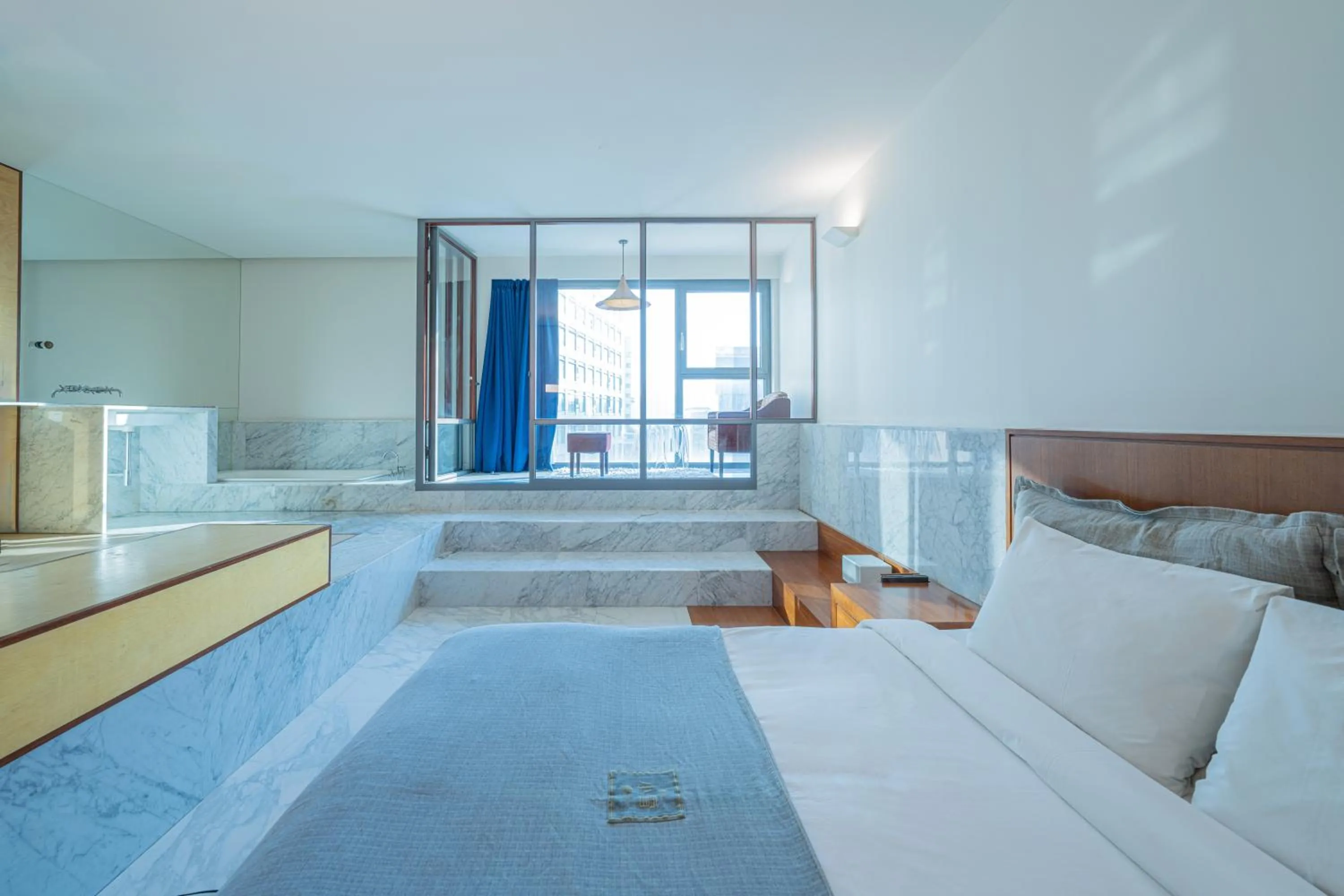 Bed in Gangnam Boutique Hotel Sohsul