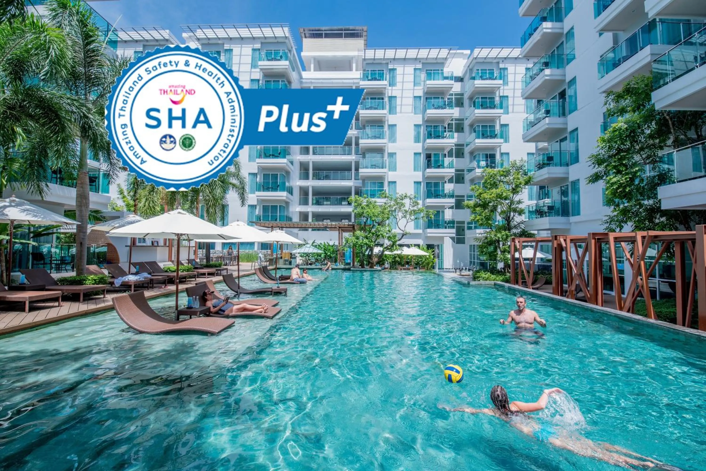 Swimming pool in Fishermens Harbour Urban Resort - SHA Extra Plus