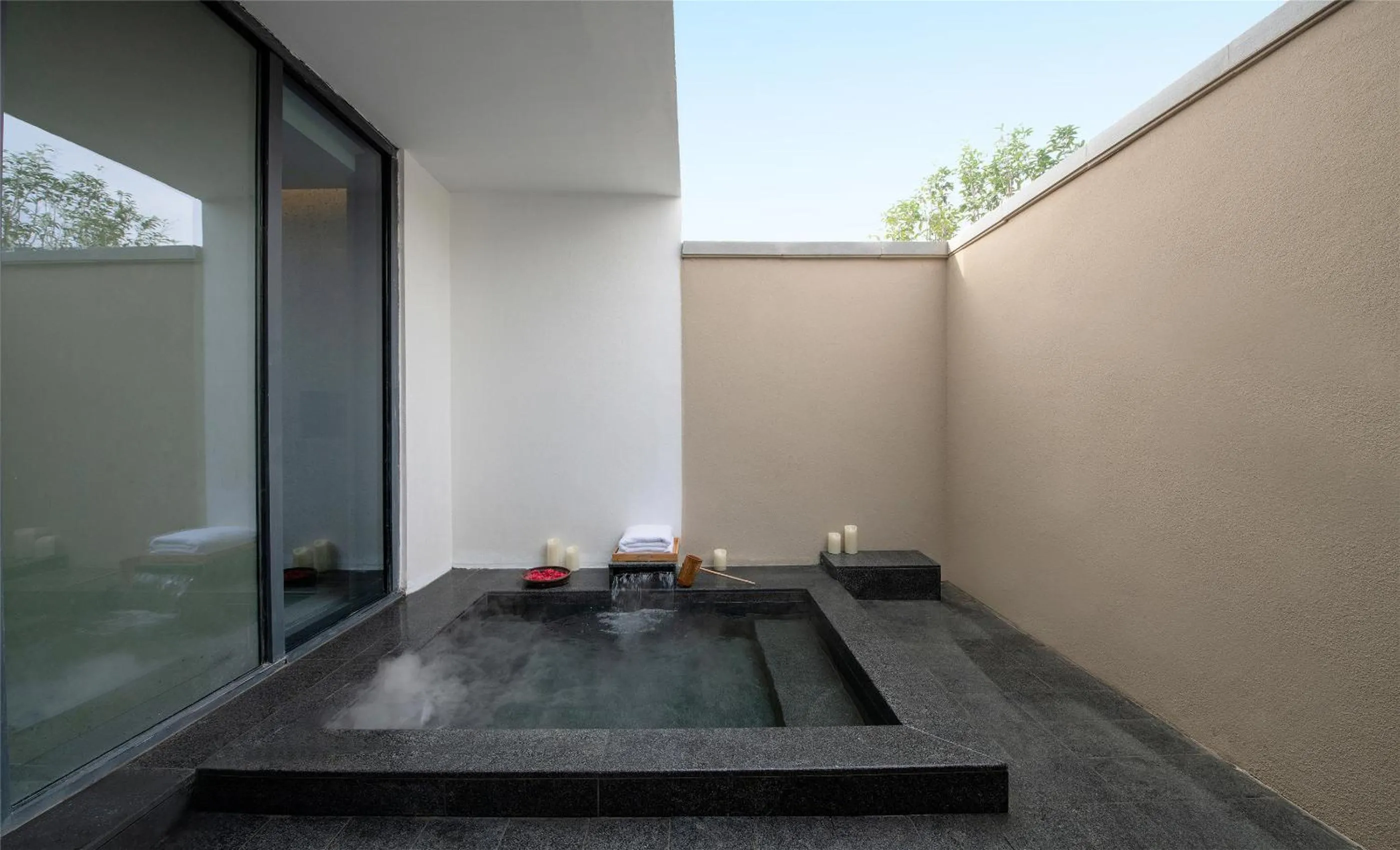 Pool view in Blossom House Suzhou