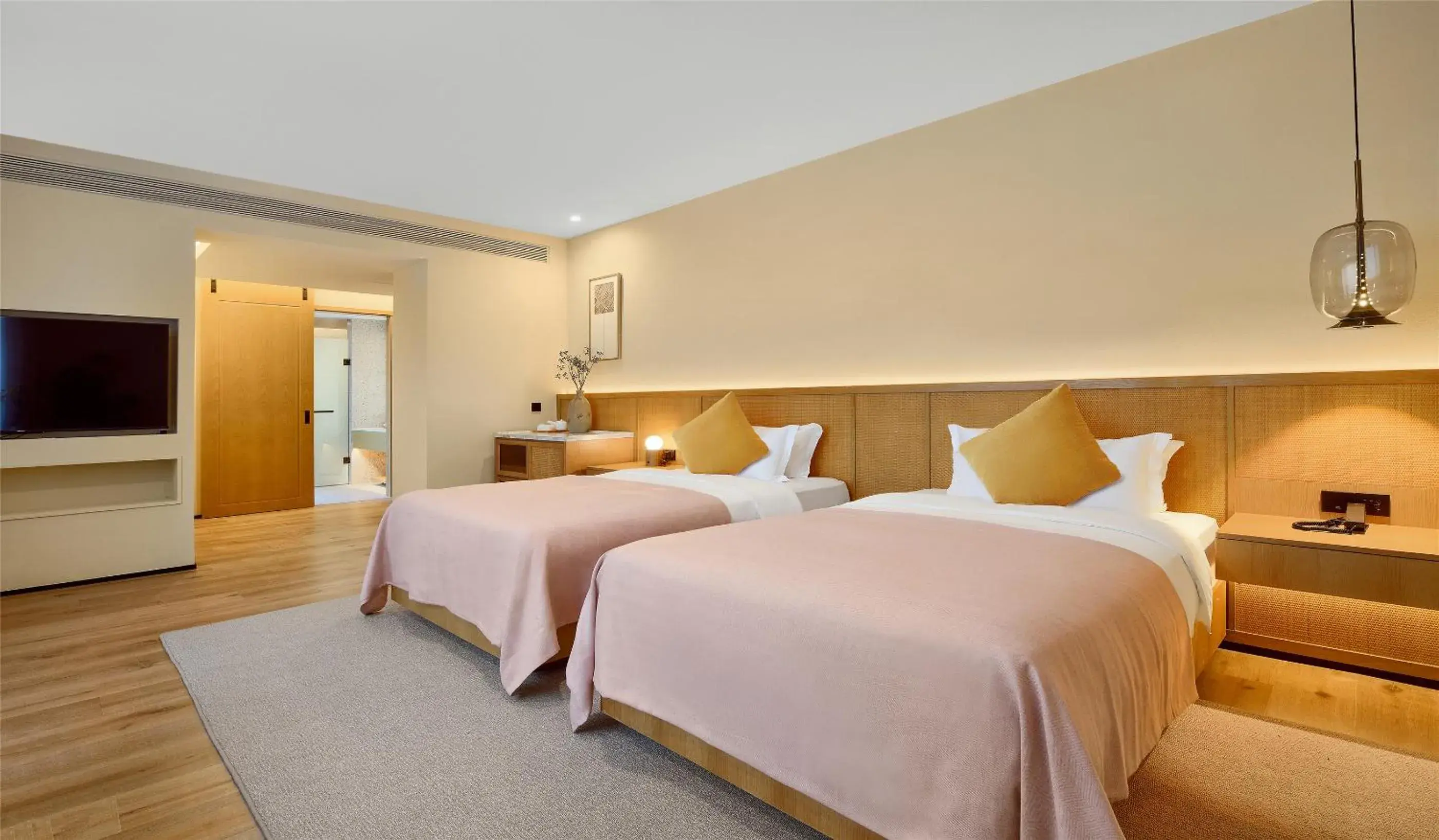 Bed in Blossom House Suzhou Bed in Blossom House Suzhou