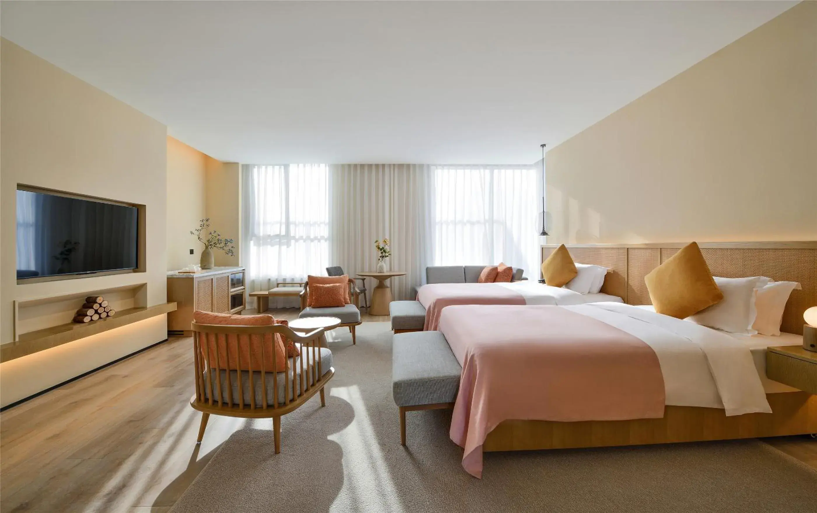 Bed in Blossom House Suzhou Bed in Blossom House Suzhou