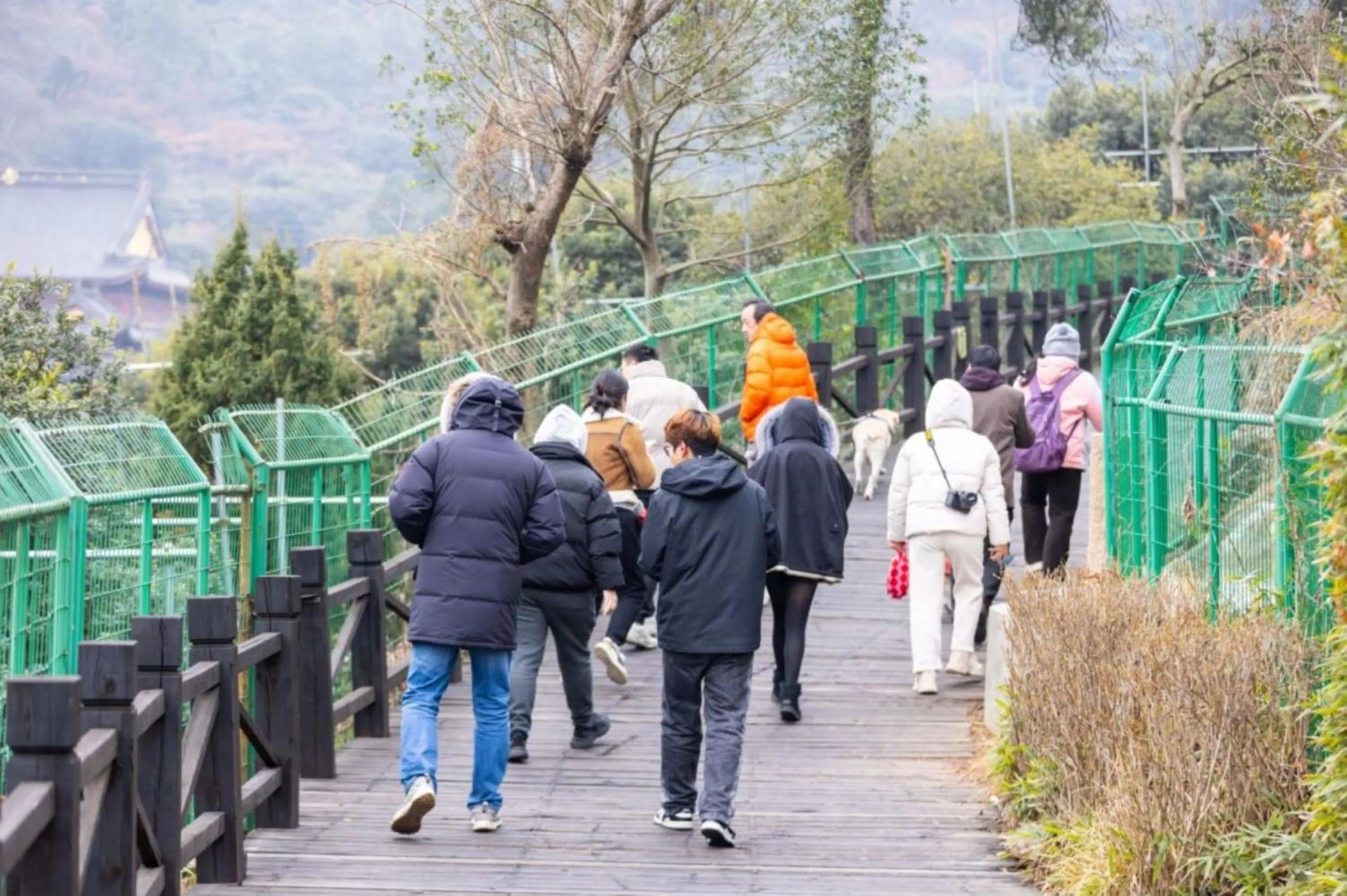 People in Blossom House Suzhou
