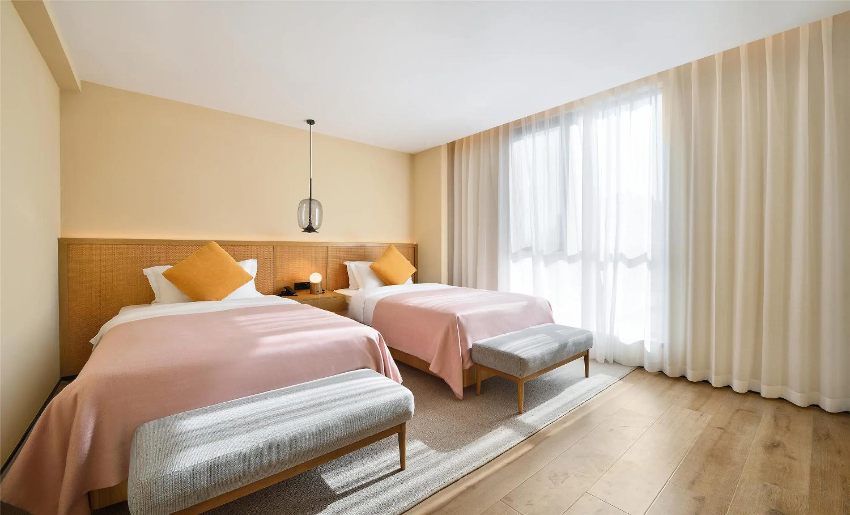 Bed in Blossom House Suzhou