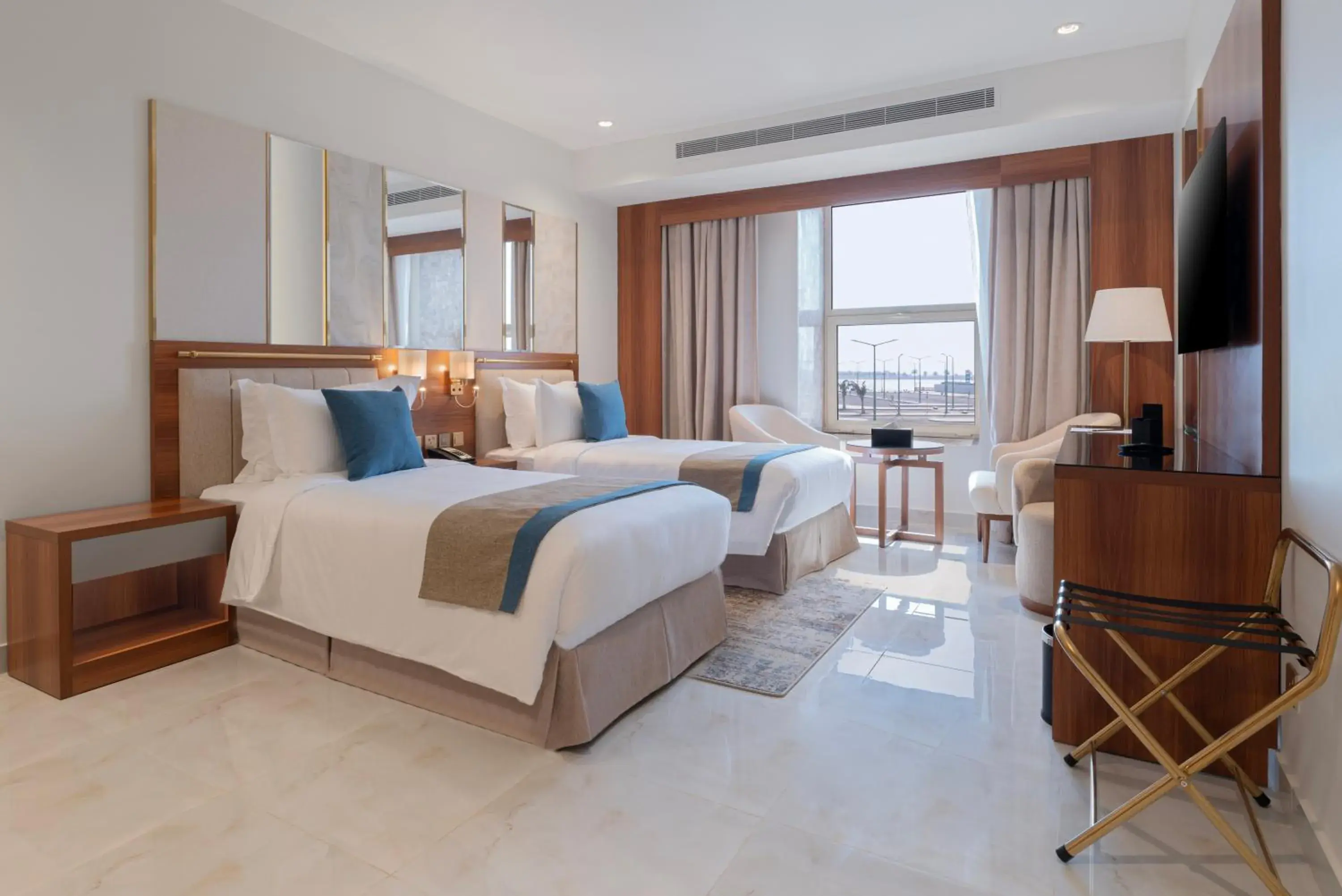 Standard Twin Room with Sea View in Corp Yanbu Hotel - B1 Standard Twin Room with Sea View in Corp Yanbu Hotel - B1