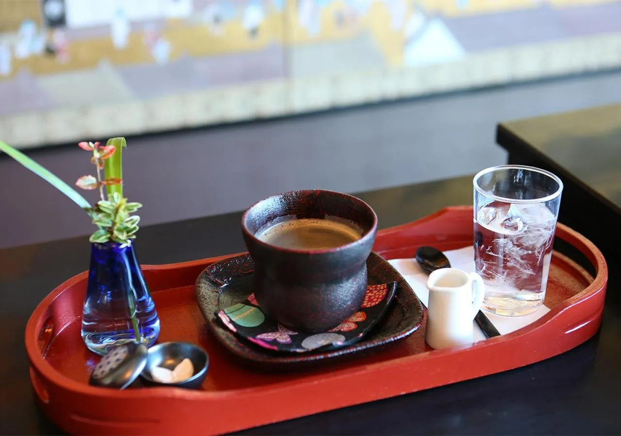 Lobby or reception in Ryoso Uminocho