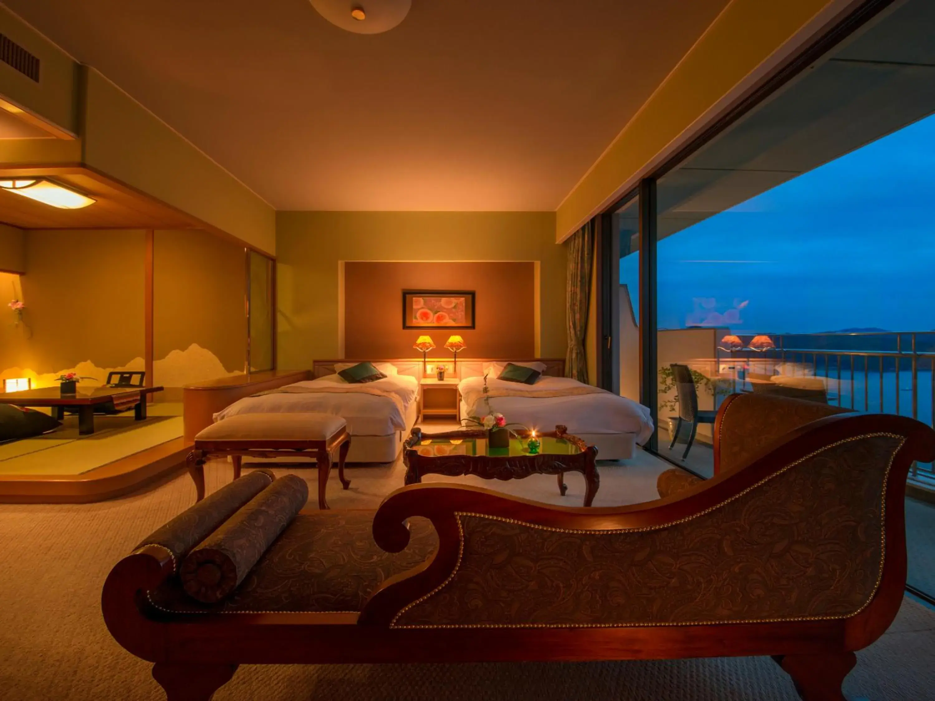 Photo of the whole room, Bed in Ryoso Uminocho Photo of the whole room, Bed in Ryoso Uminocho