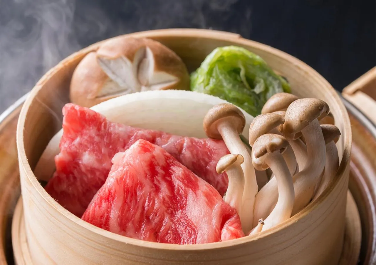 Dinner in Ryoso Uminocho