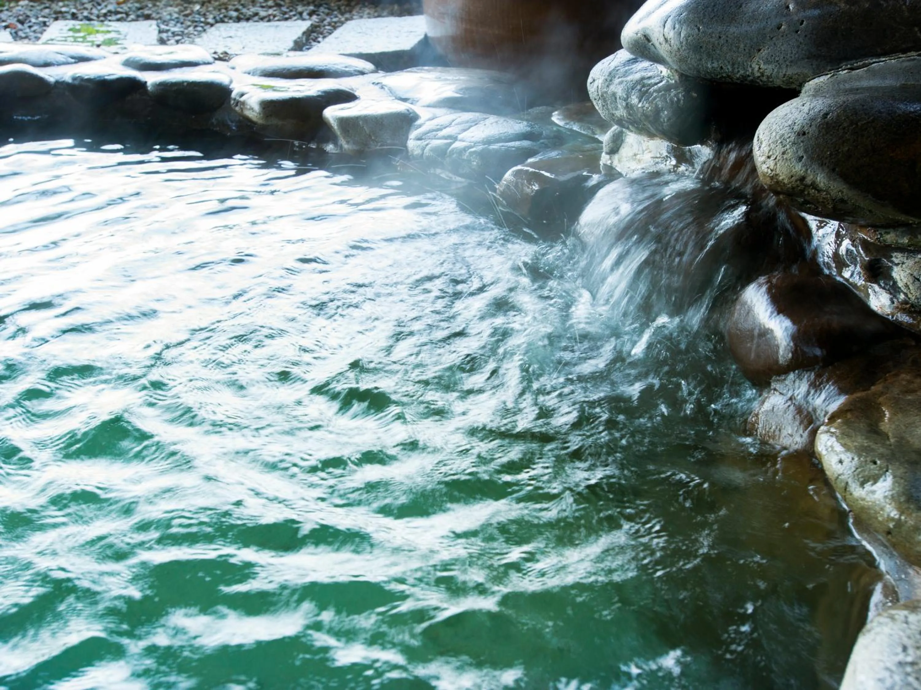 Open Air Bath in Ryoso Uminocho