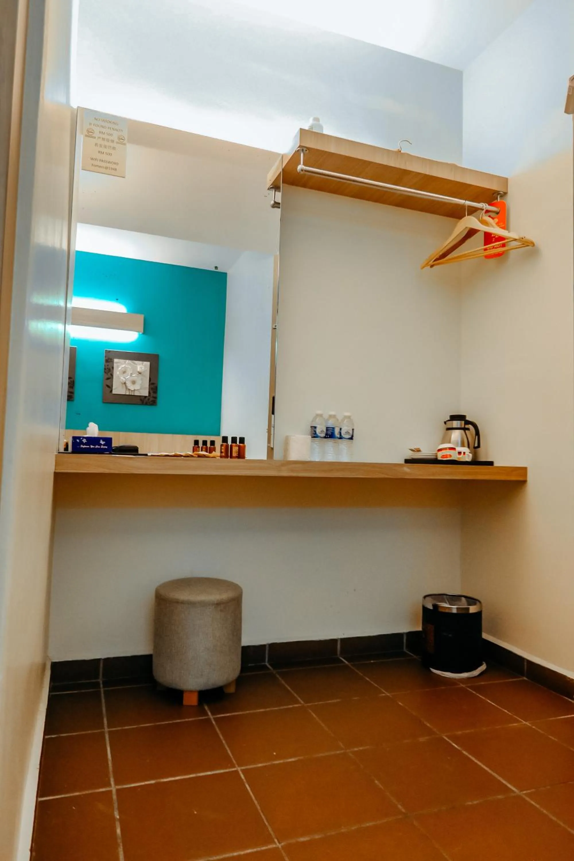 Decorative detail in Fomecs Boutique Hotel, Jonker Street