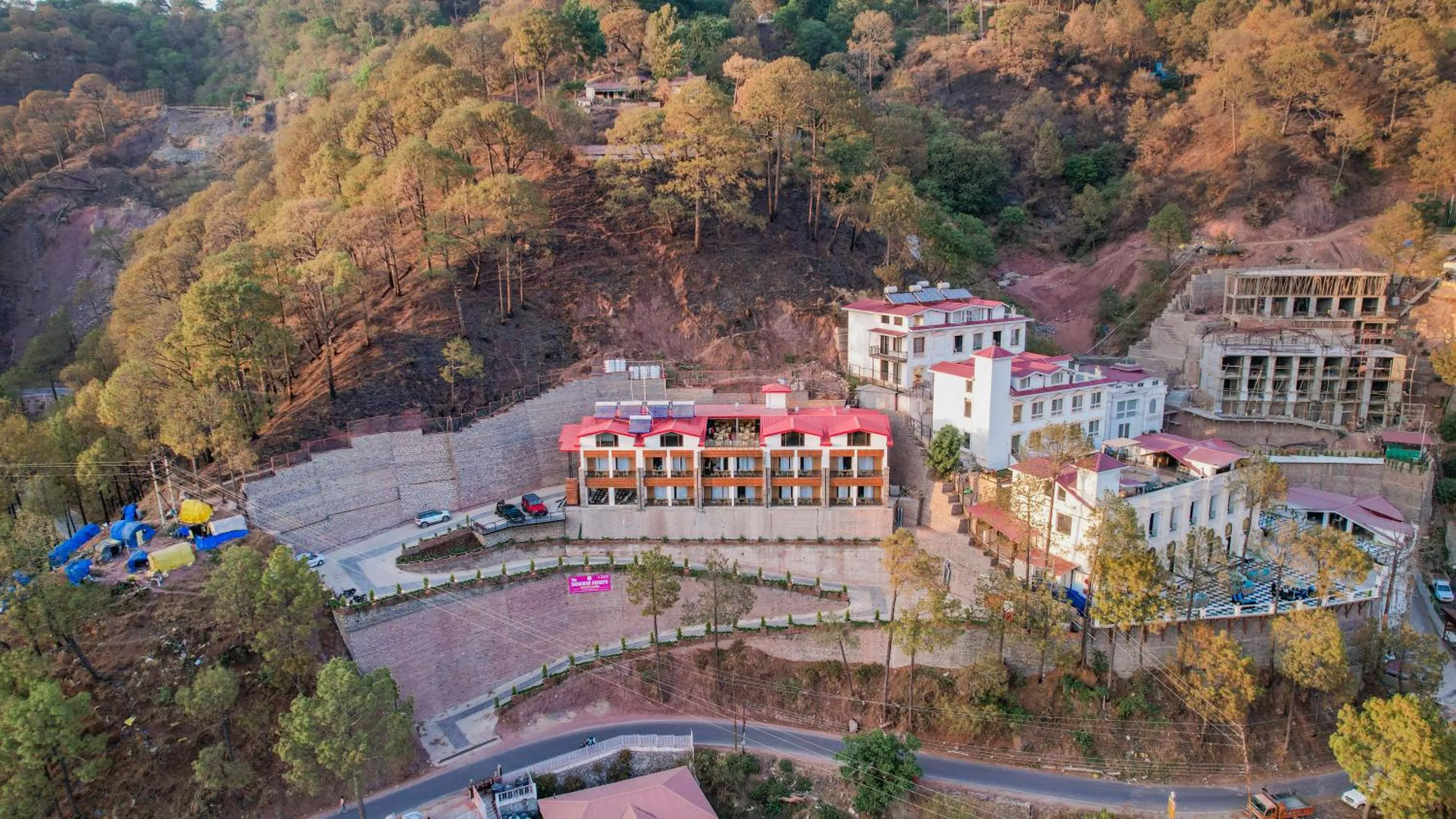 Property building in The Sanawar Heights I Kasauli I New Property