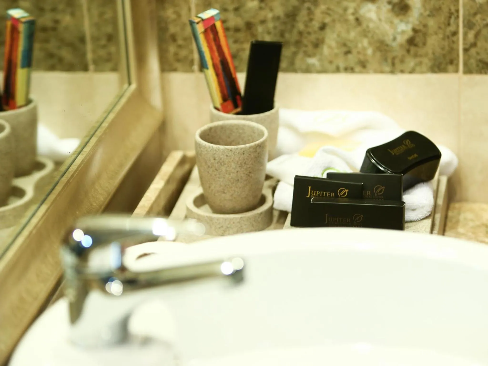 Bathroom in Jupiter International Hotel - Cazanchis