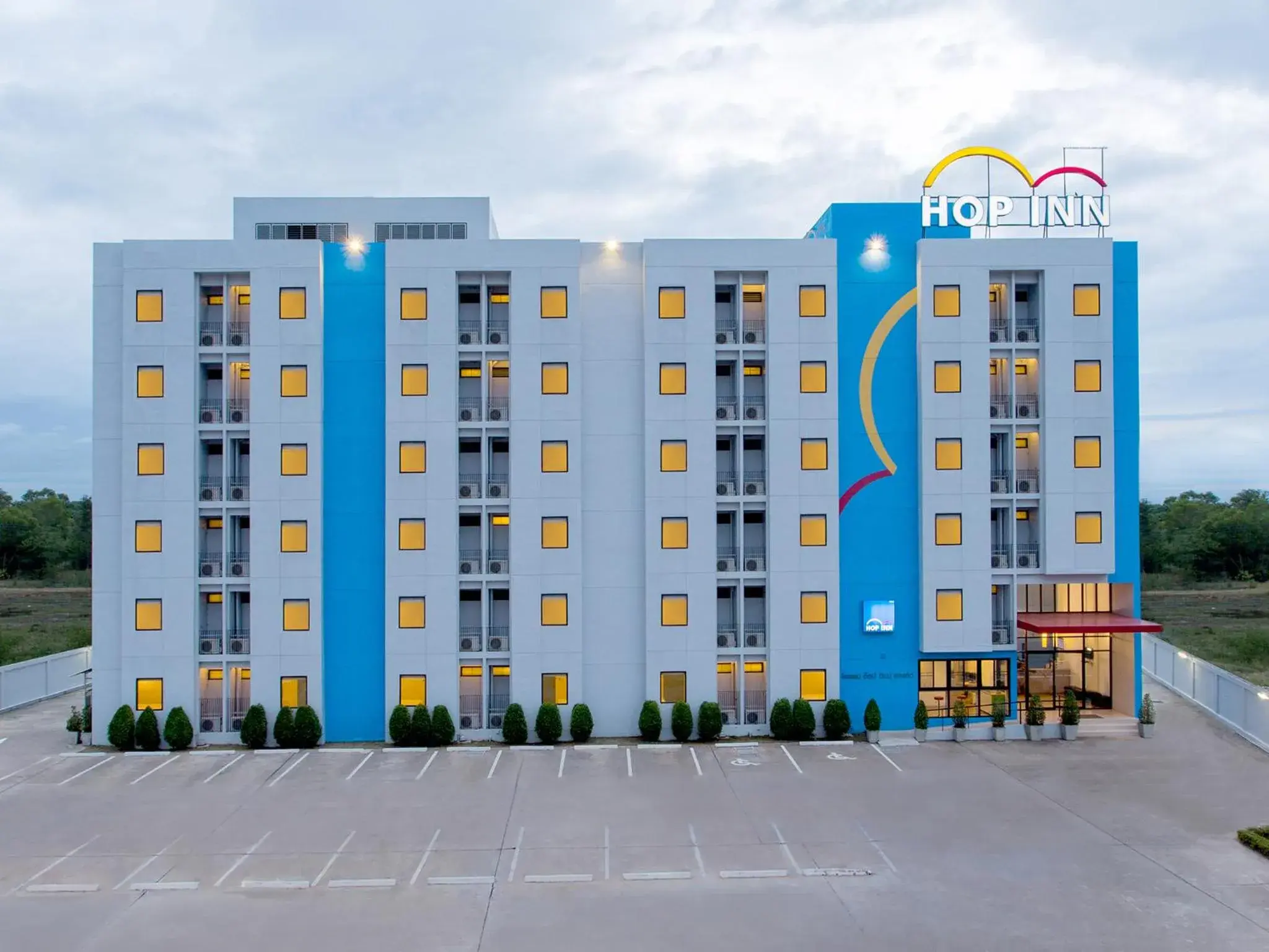 Property building in HOP INN Lampang Property building in HOP INN Lampang