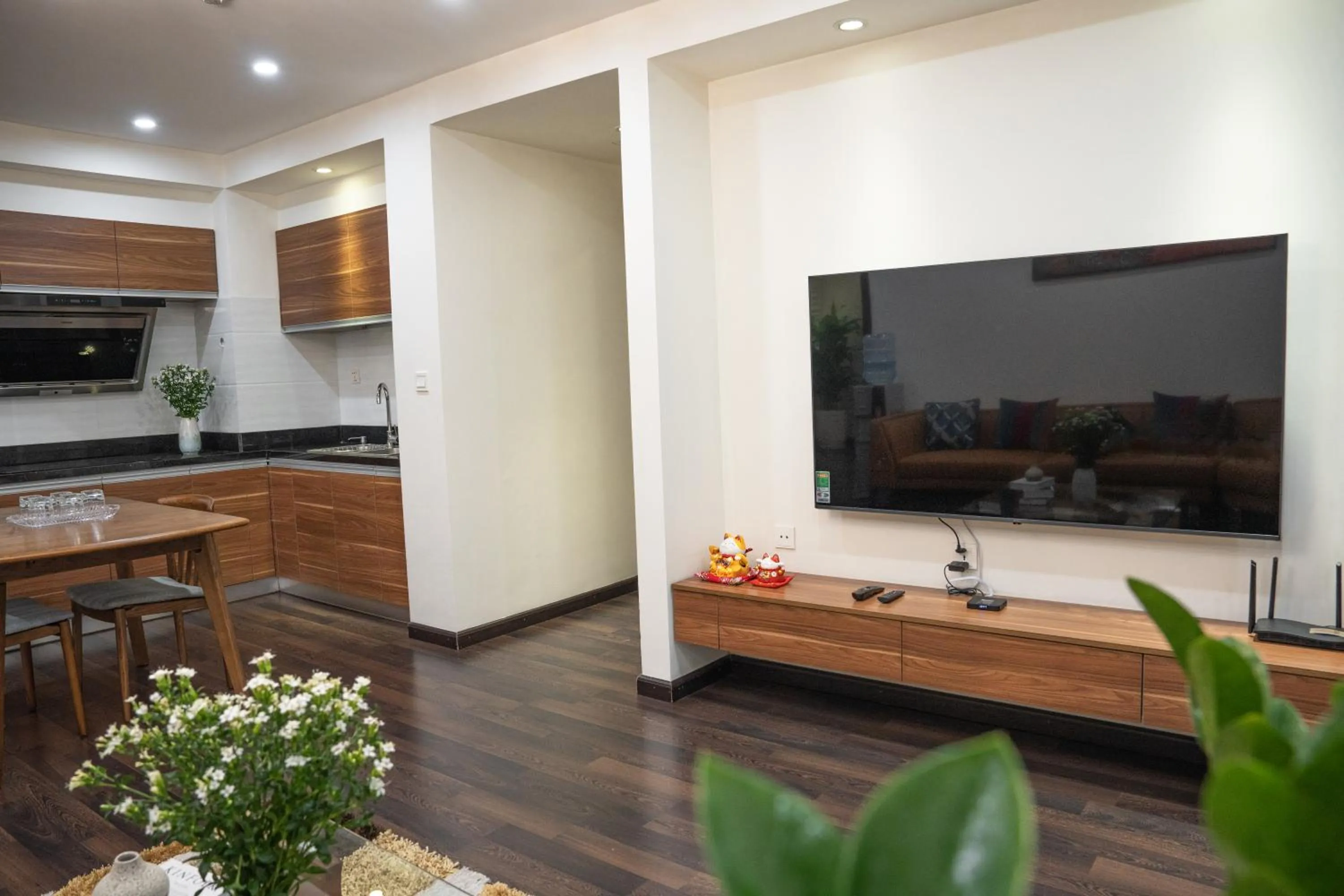 Kitchen or kitchenette in Viet Vuong Building Ha Noi Capital