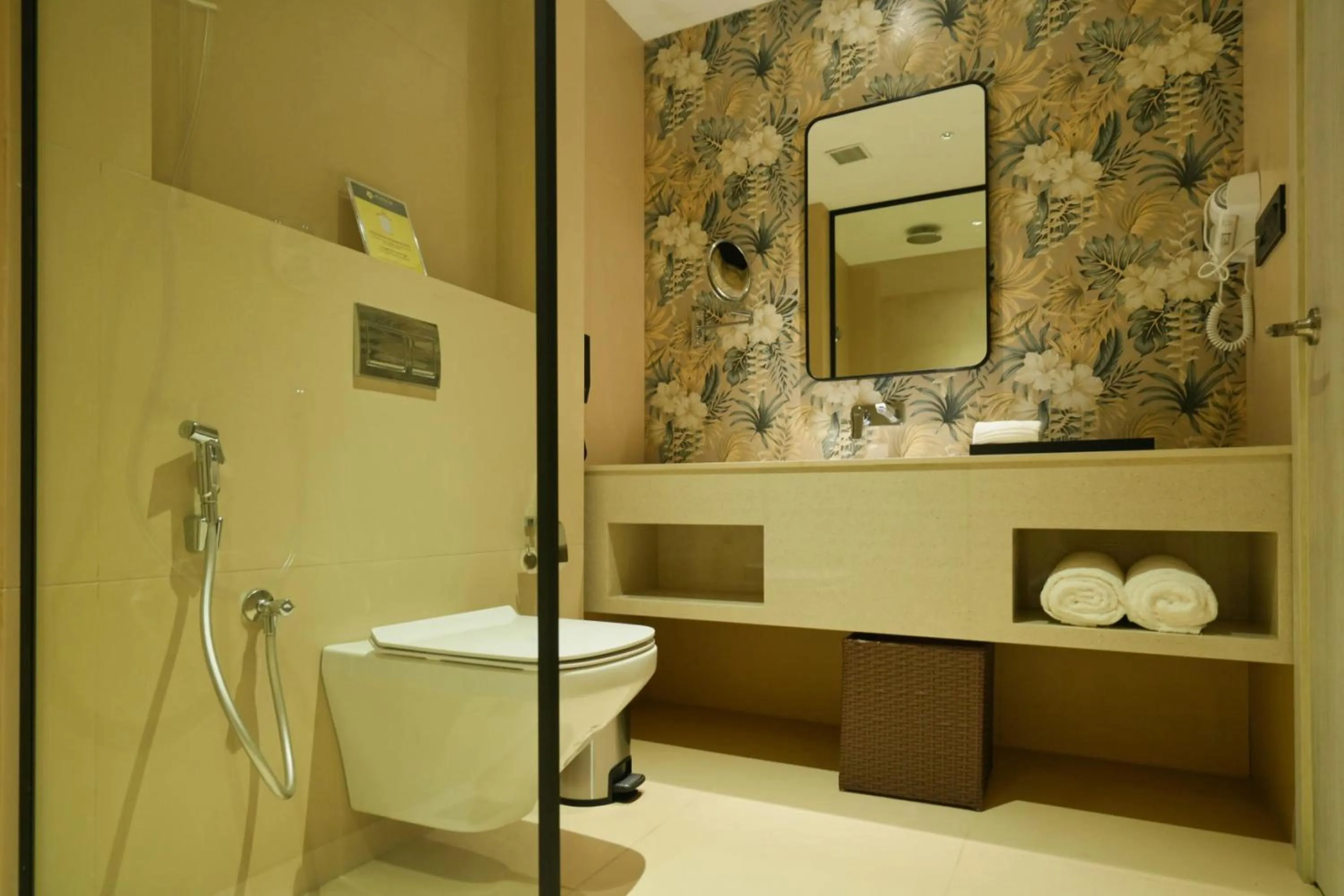Bathroom in mesta Hotel