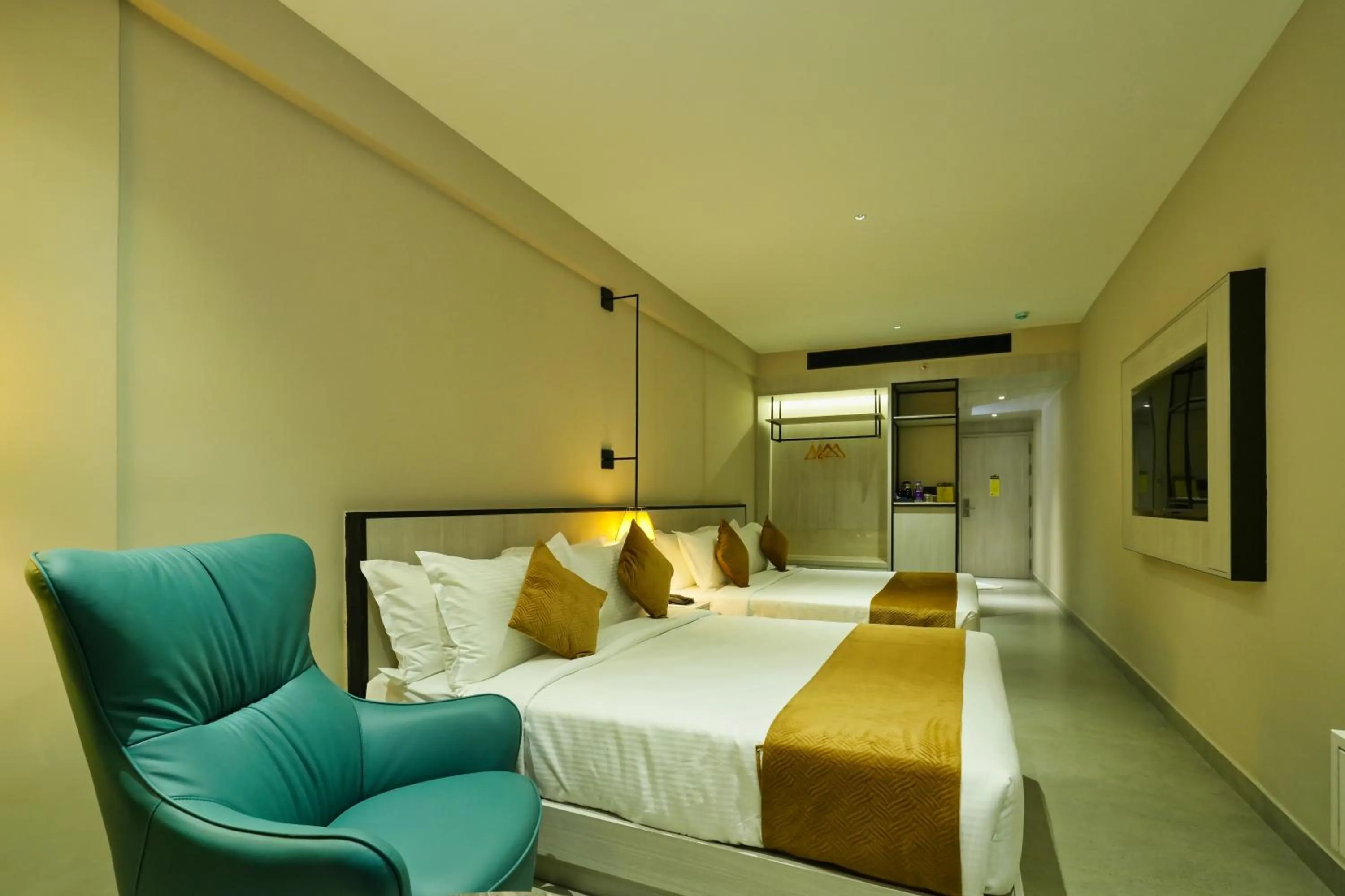 Bedroom, Bed in mesta Hotel