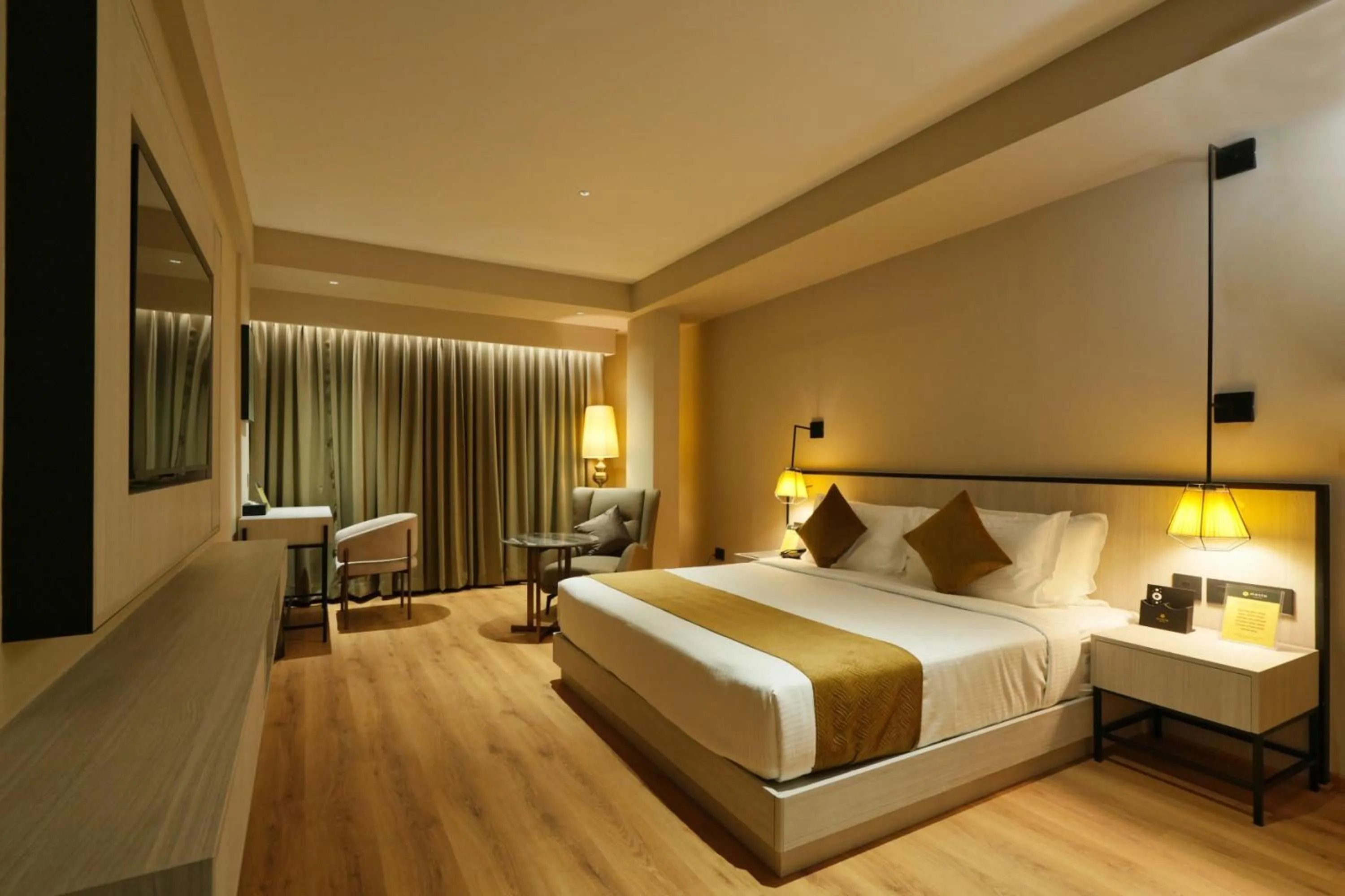 Bedroom, Bed in mesta Hotel