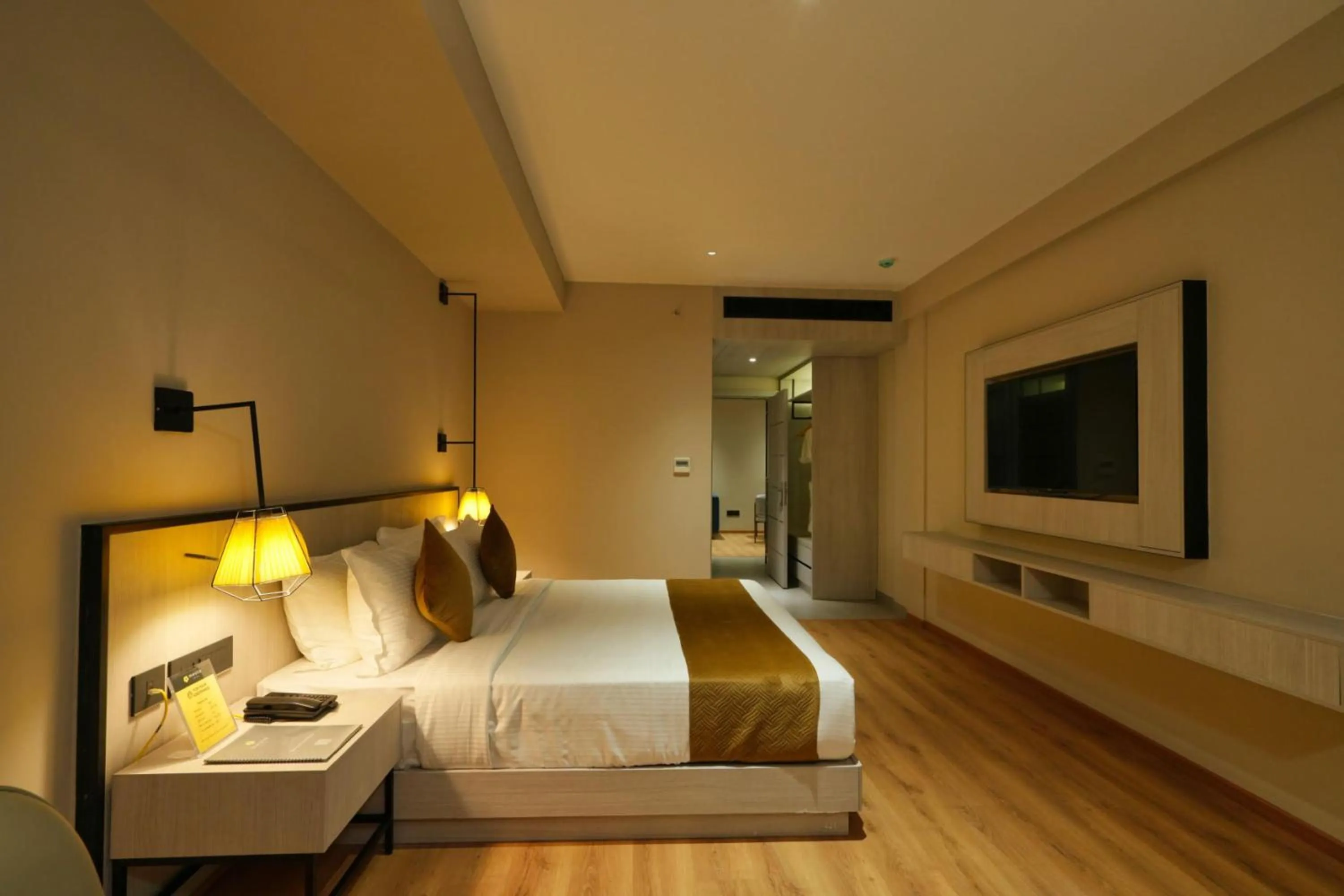 Bedroom, Bed in mesta Hotel