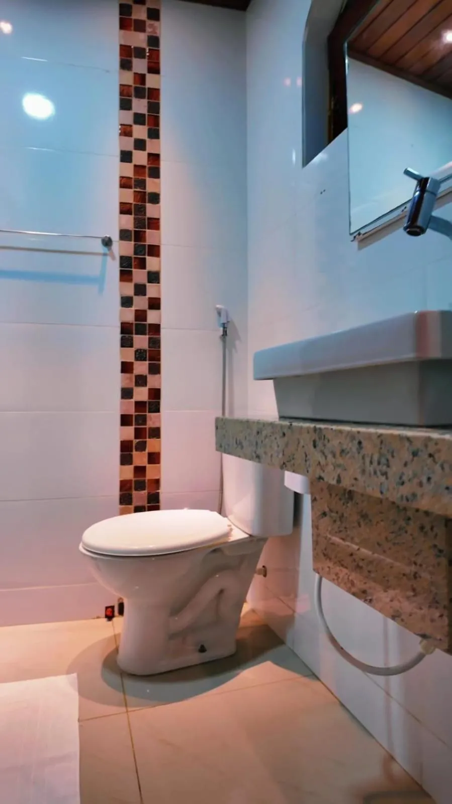 Bathroom in Pousada Dos Atobás