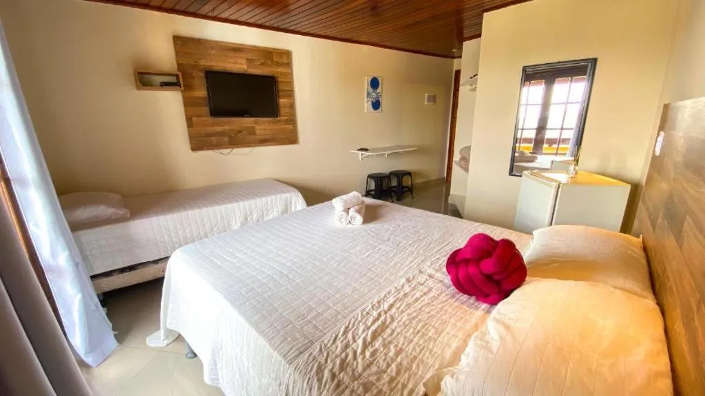 Bedroom in Pousada Dos Atobás