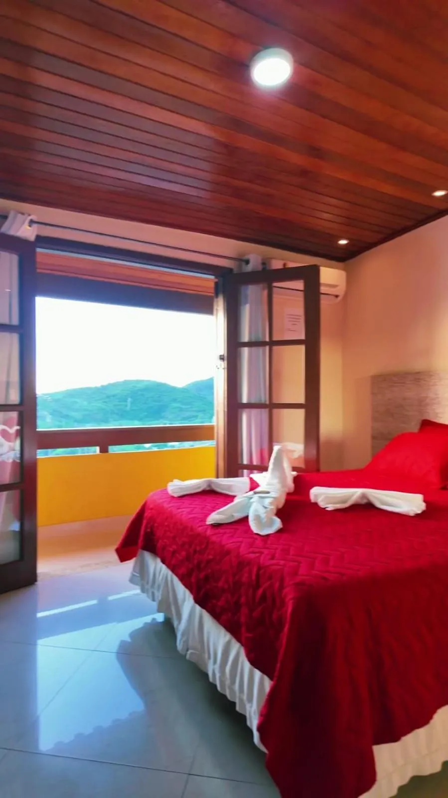 Bedroom in Pousada Dos Atobás