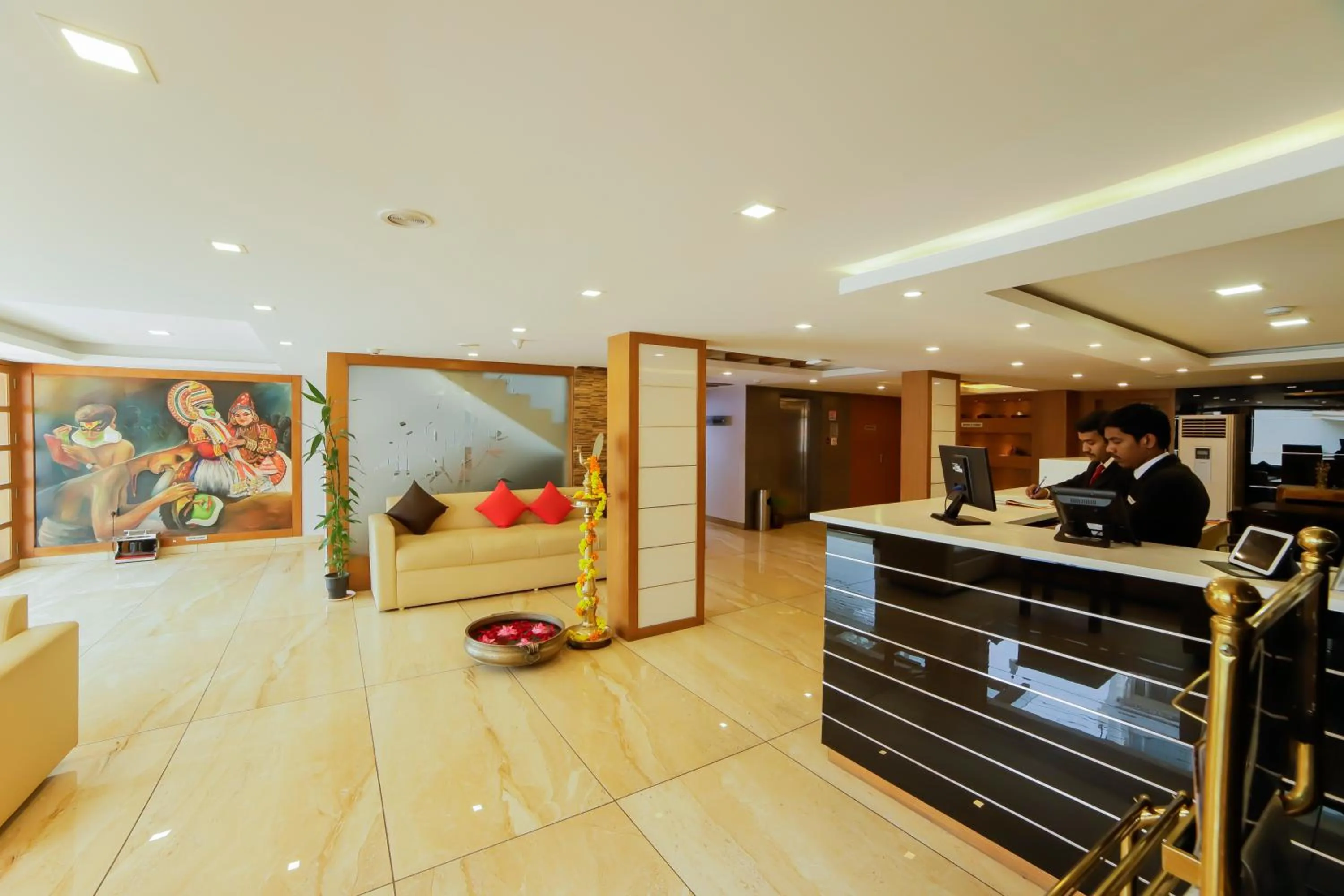 Lobby or reception in Sreepathi Indraprastha