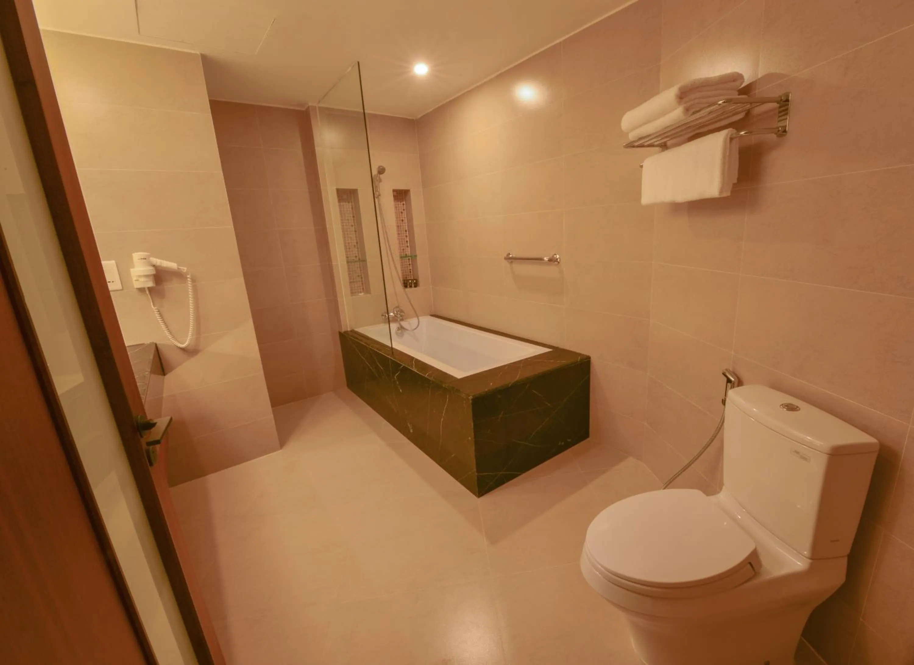 Bathroom in Aristo International Hotel