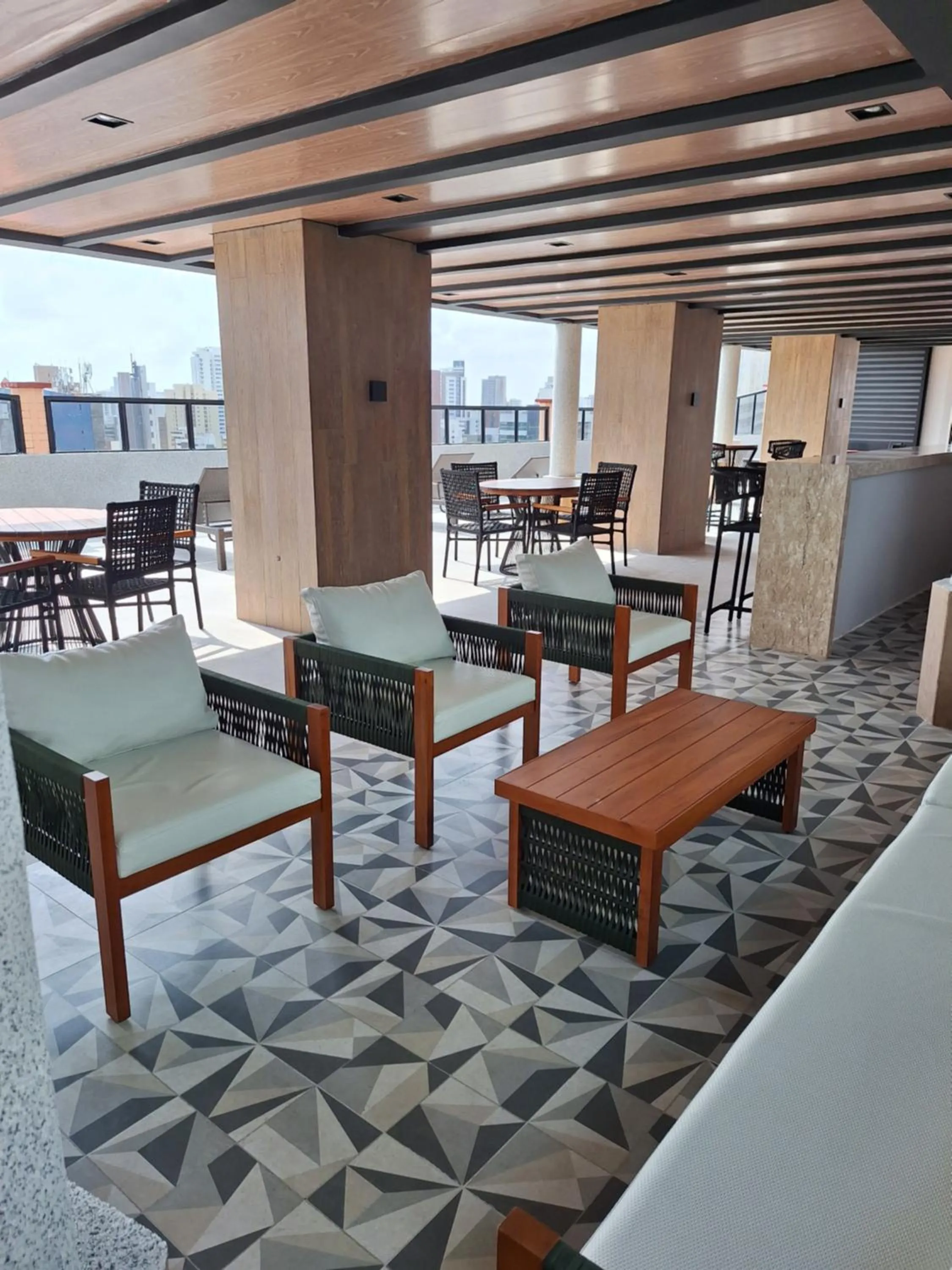 Balcony/Terrace in Hotel Brasil Tropical