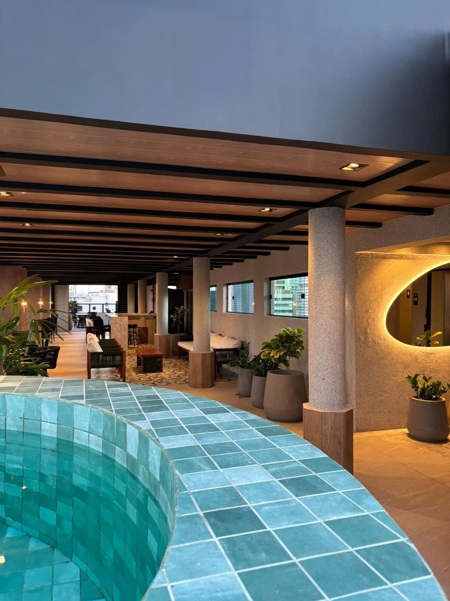 Balcony/Terrace in Hotel Brasil Tropical