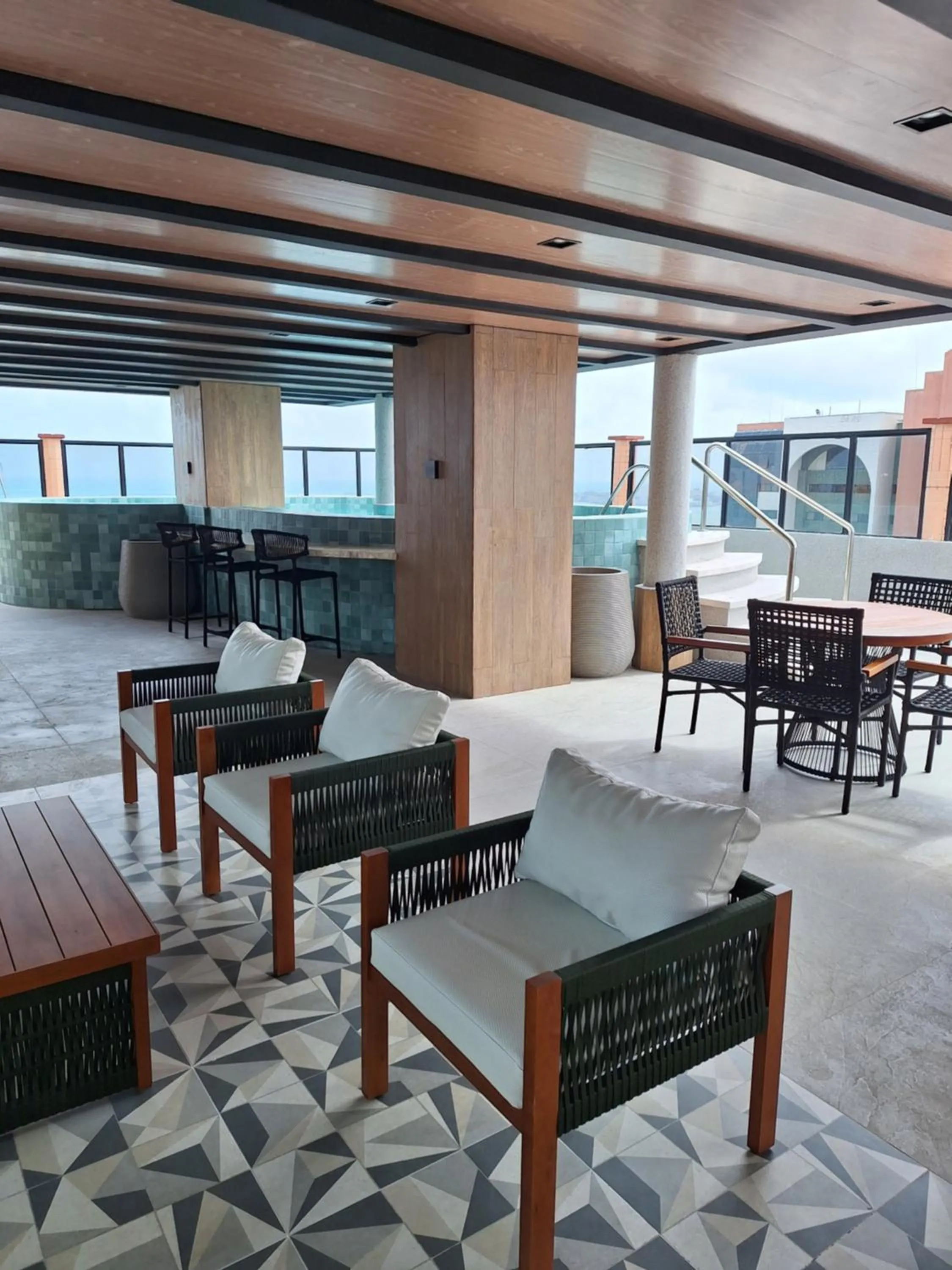 Balcony/Terrace in Hotel Brasil Tropical