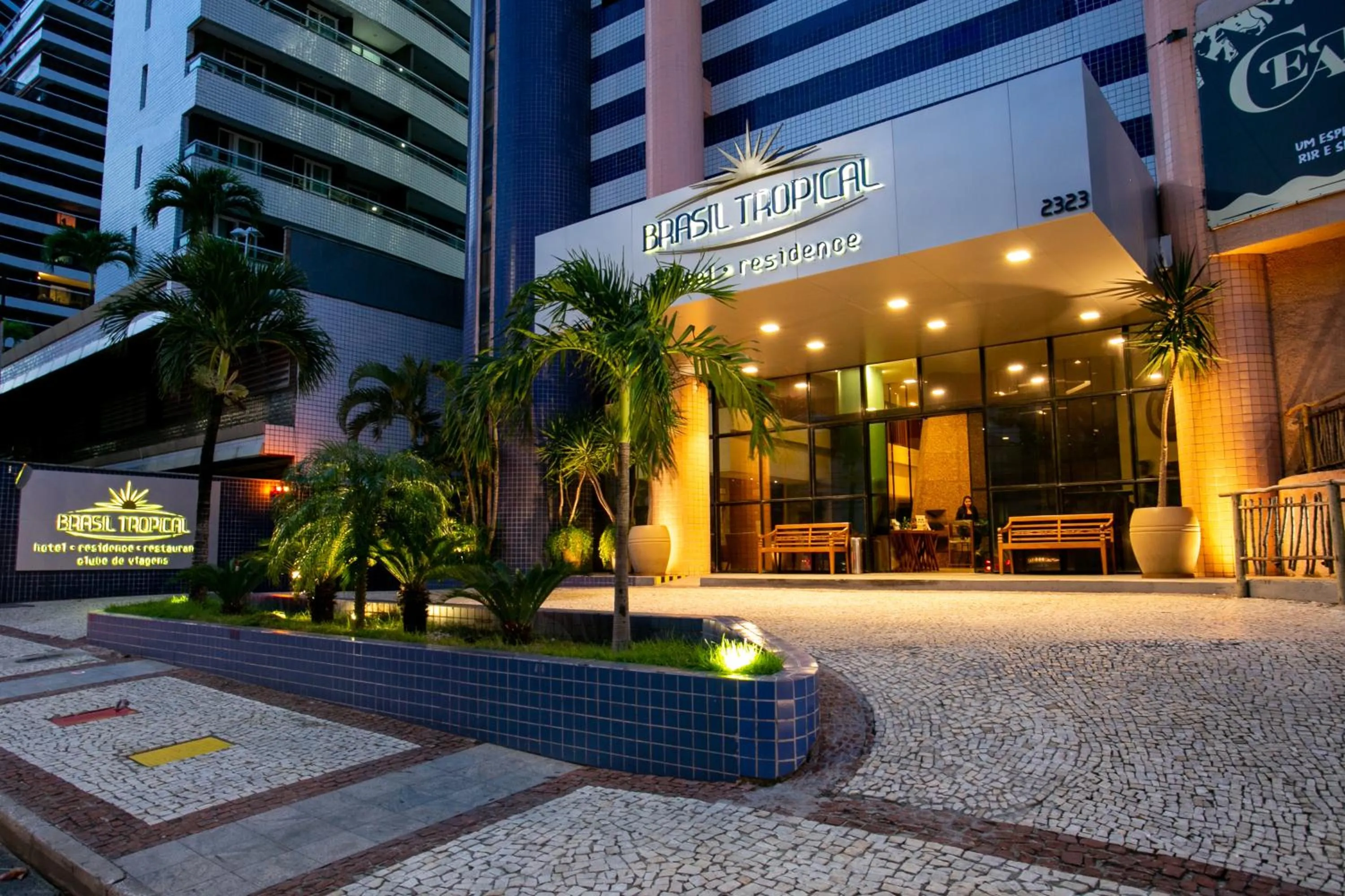 Facade/entrance in Hotel Brasil Tropical