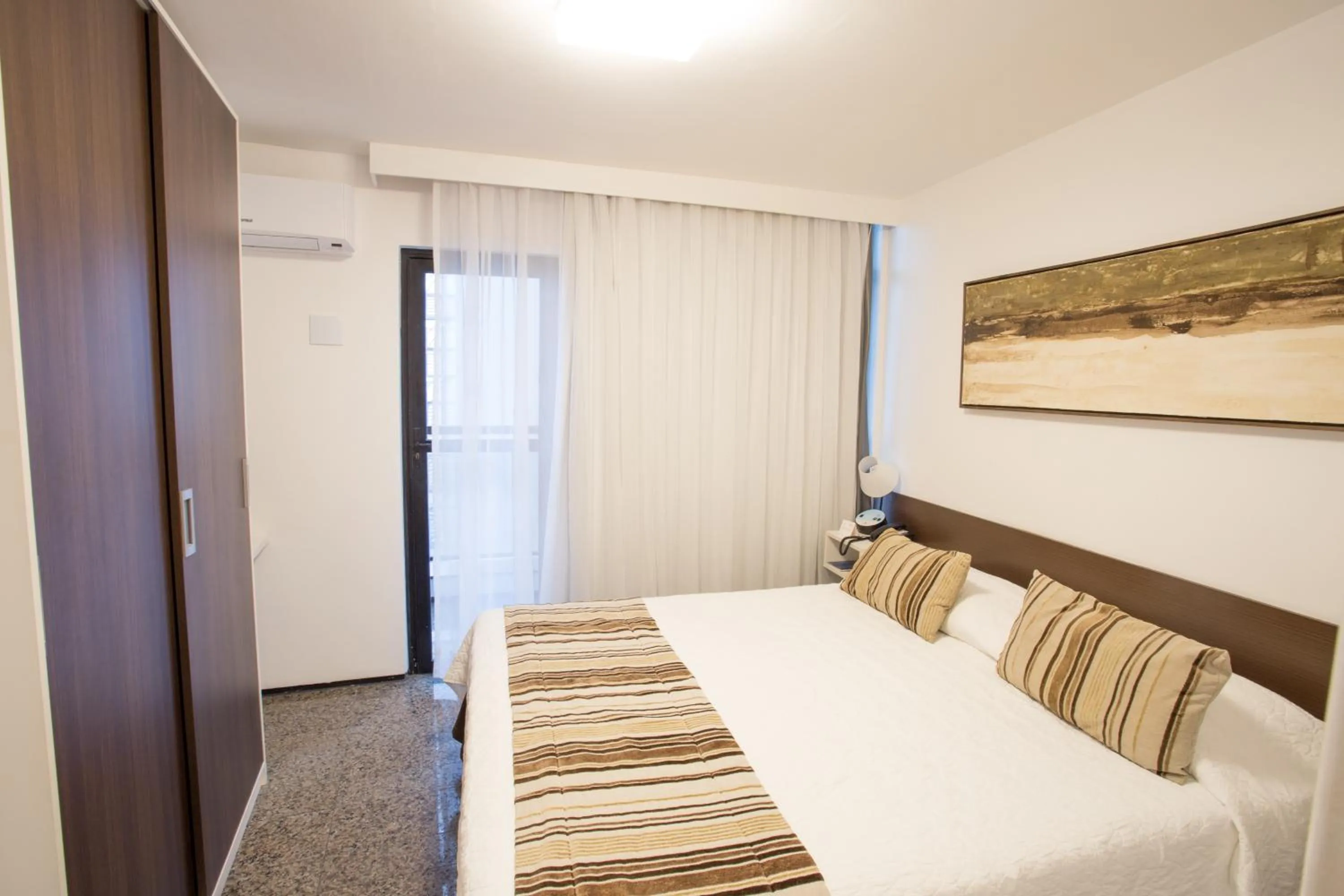 Area and facilities, Bed in Hotel Brasil Tropical