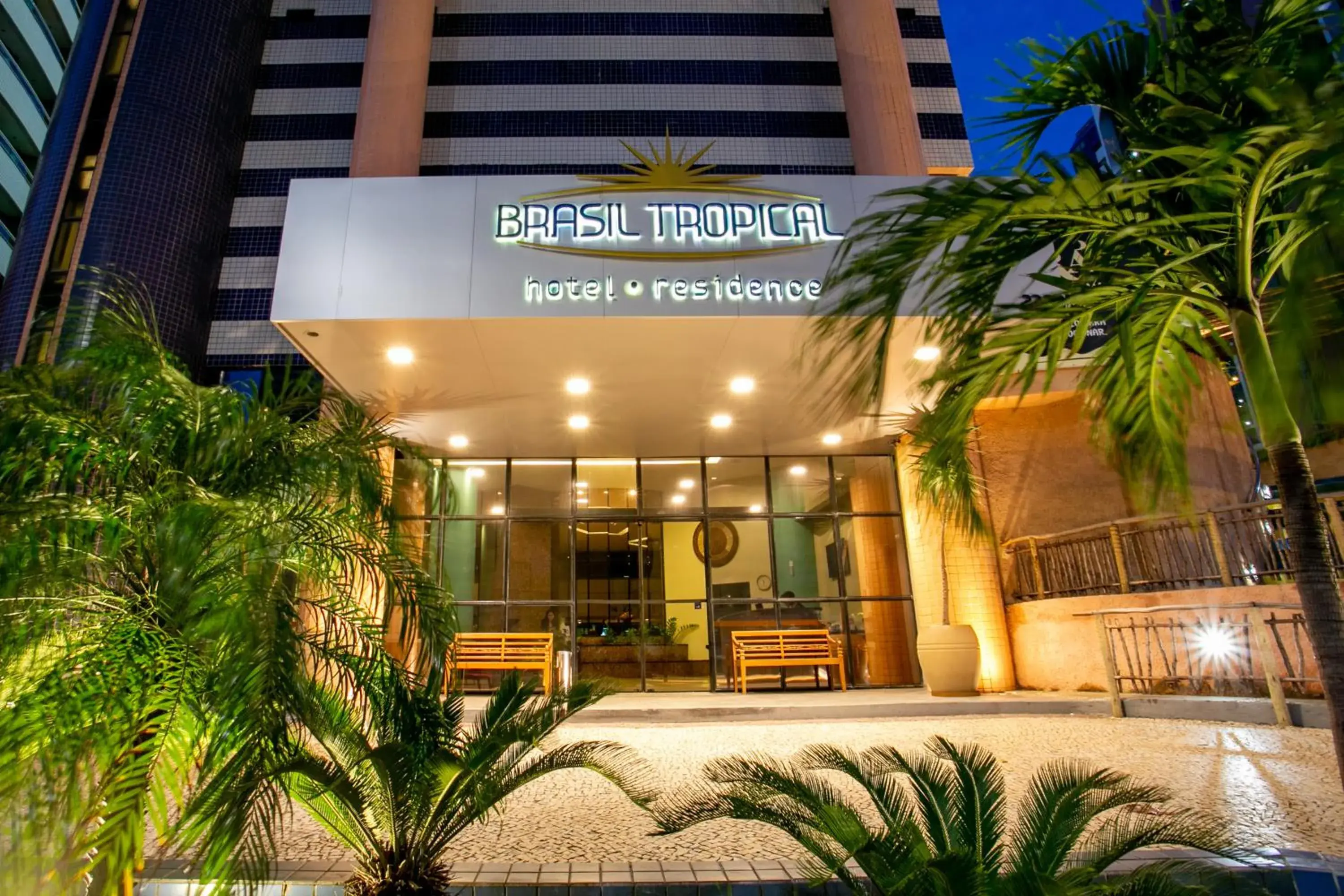 Facade/entrance in Hotel Brasil Tropical Facade/entrance in Hotel Brasil Tropical