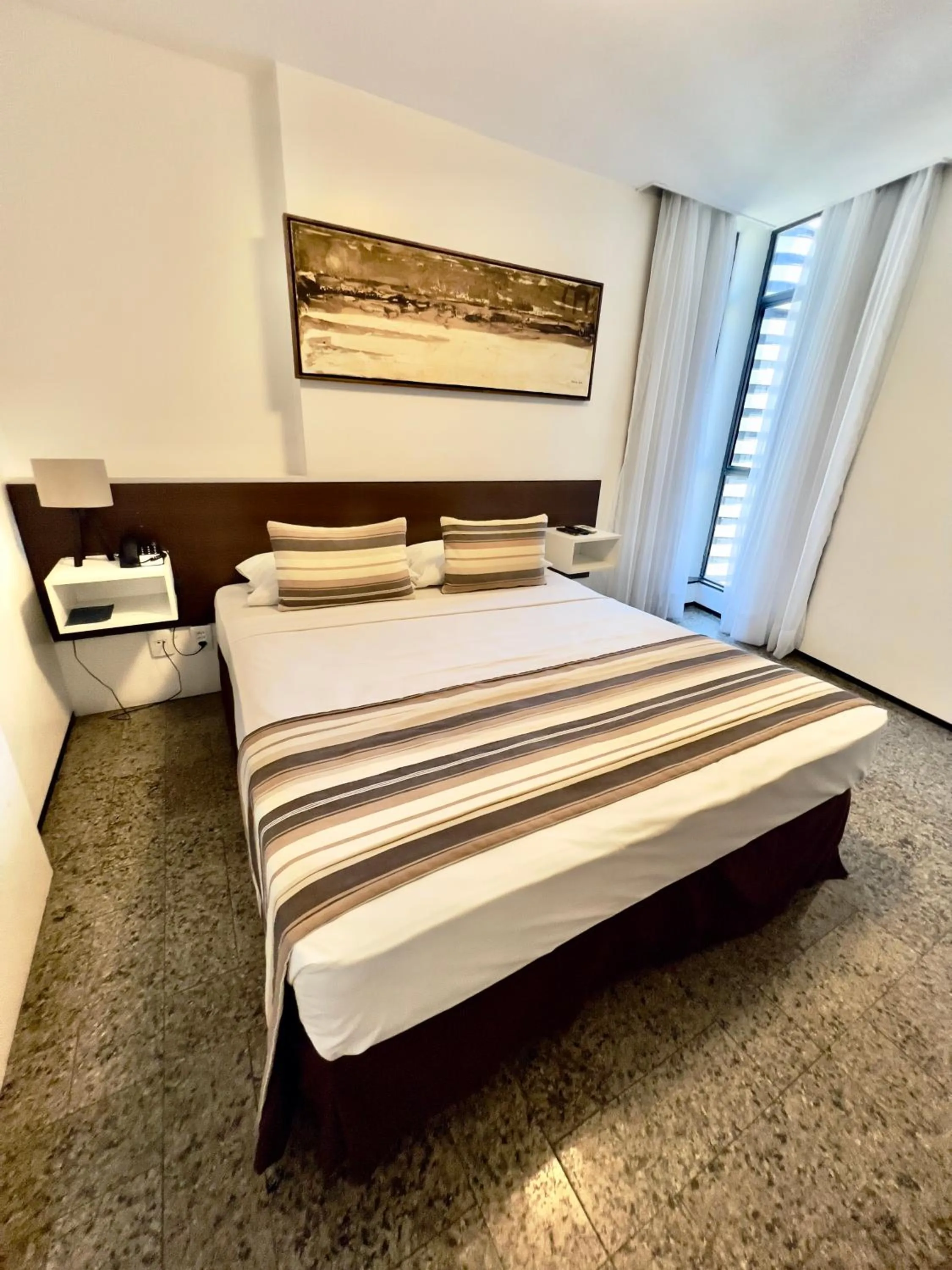 Bed in Hotel Brasil Tropical