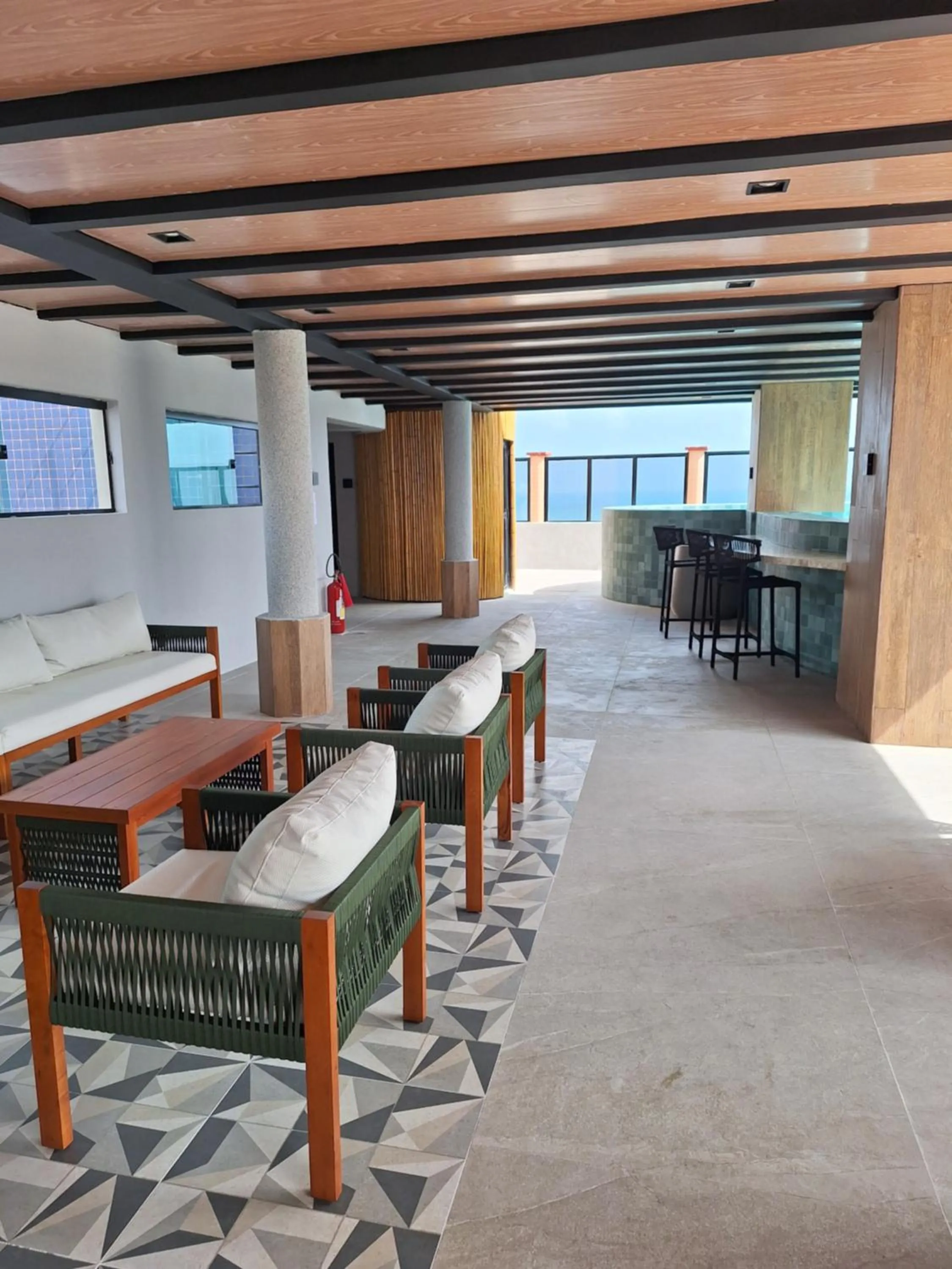 Balcony/Terrace in Hotel Brasil Tropical