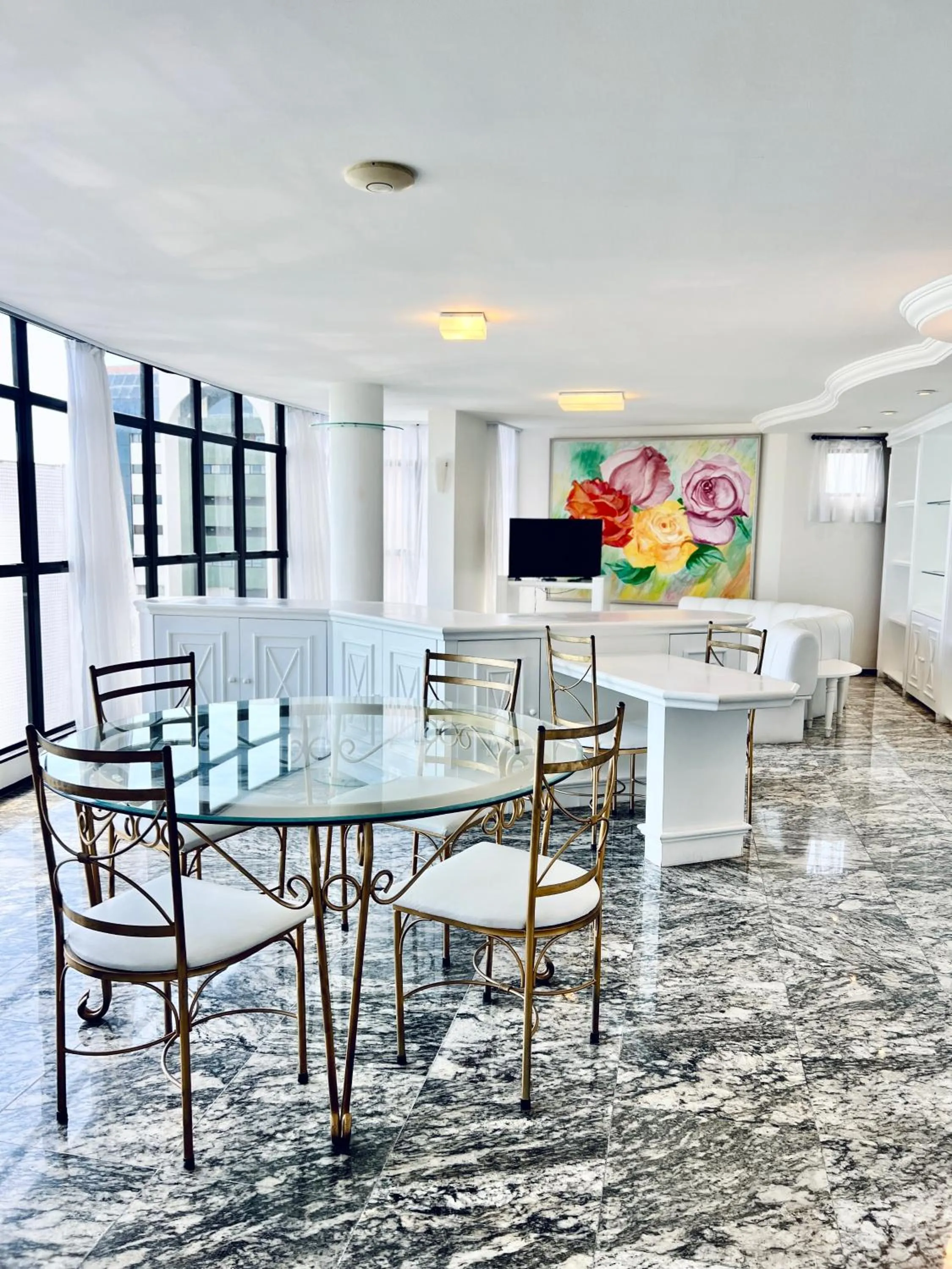 Living room in Hotel Brasil Tropical