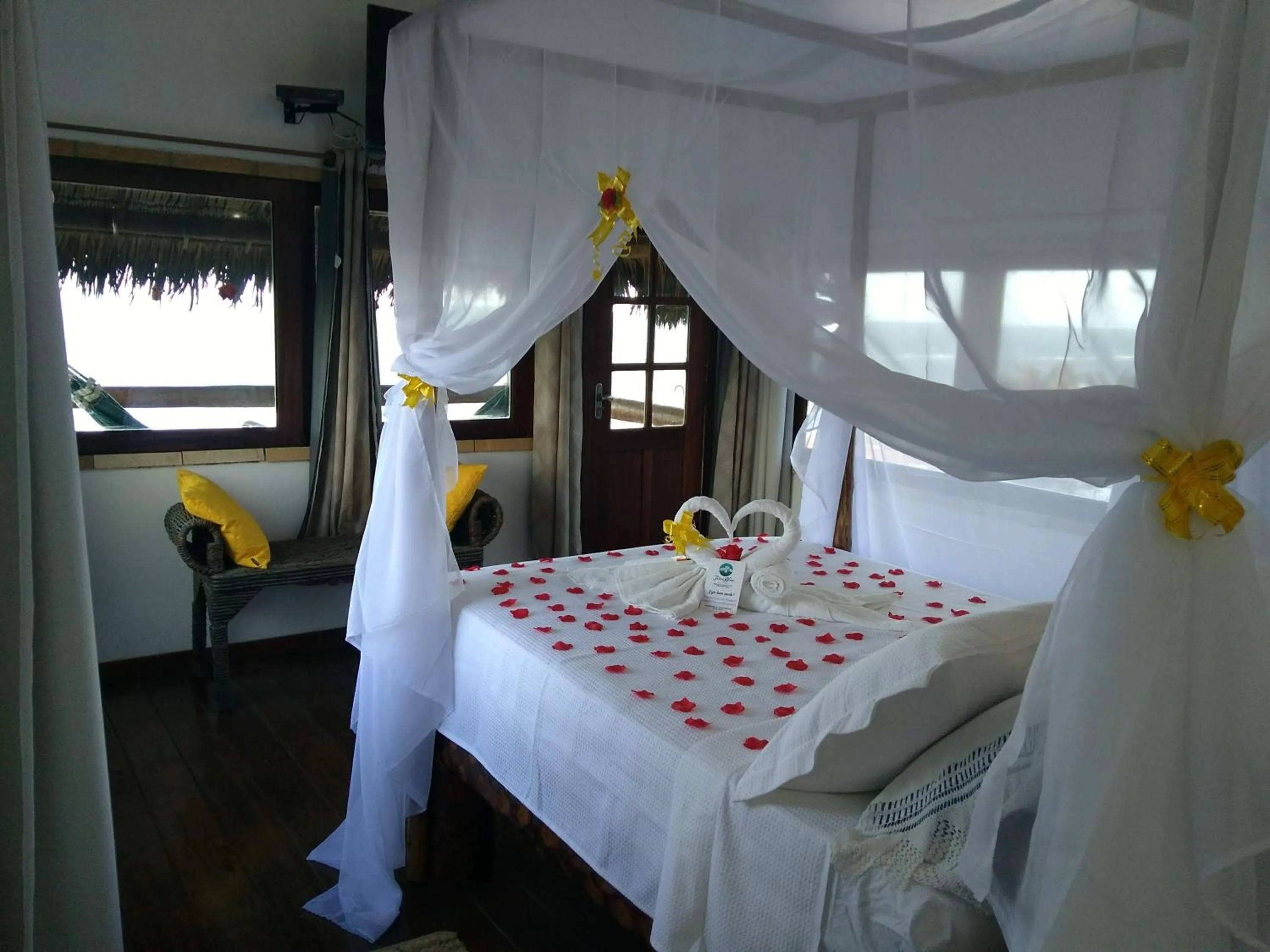 Bed in Pousada TERRA NOVA