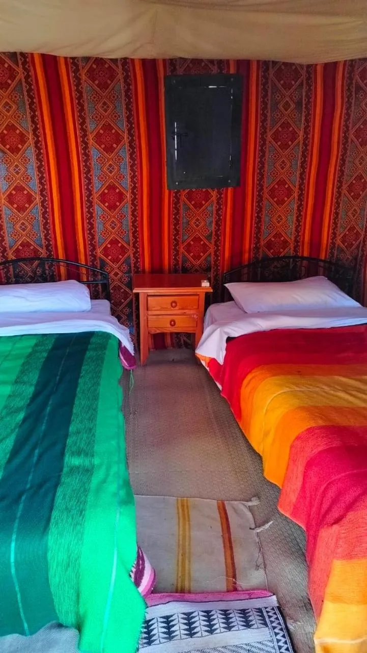 Bed in Merzouga wild Camp