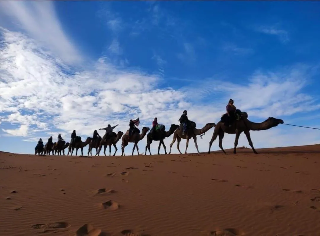 Day in Merzouga wild Camp