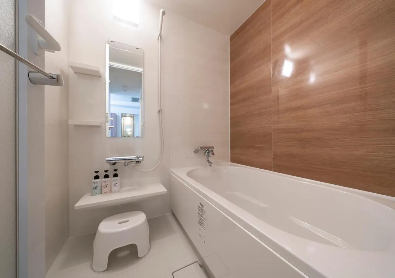 Bathroom in Nagoya B's Hotel