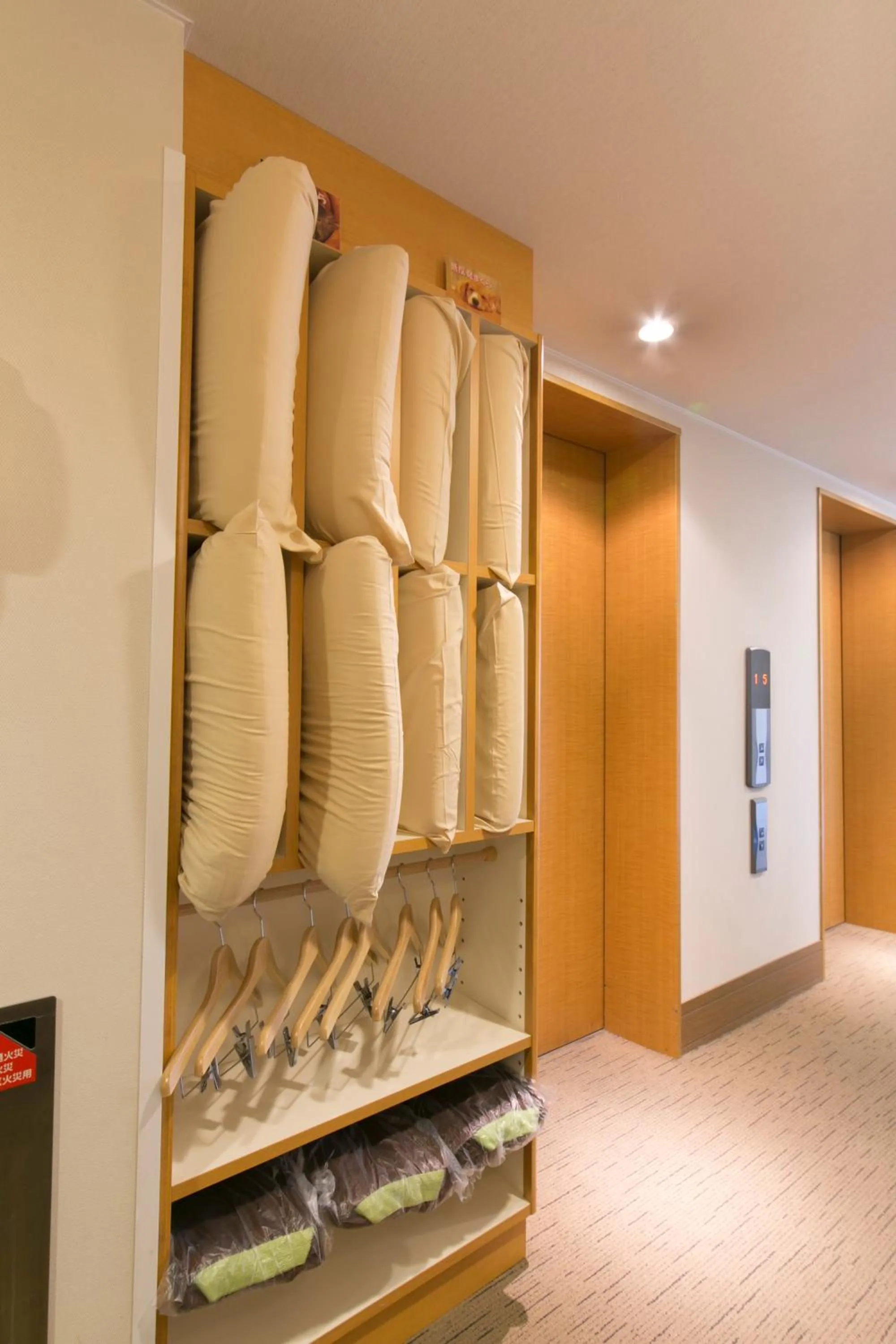 elevator in Nagoya B's Hotel