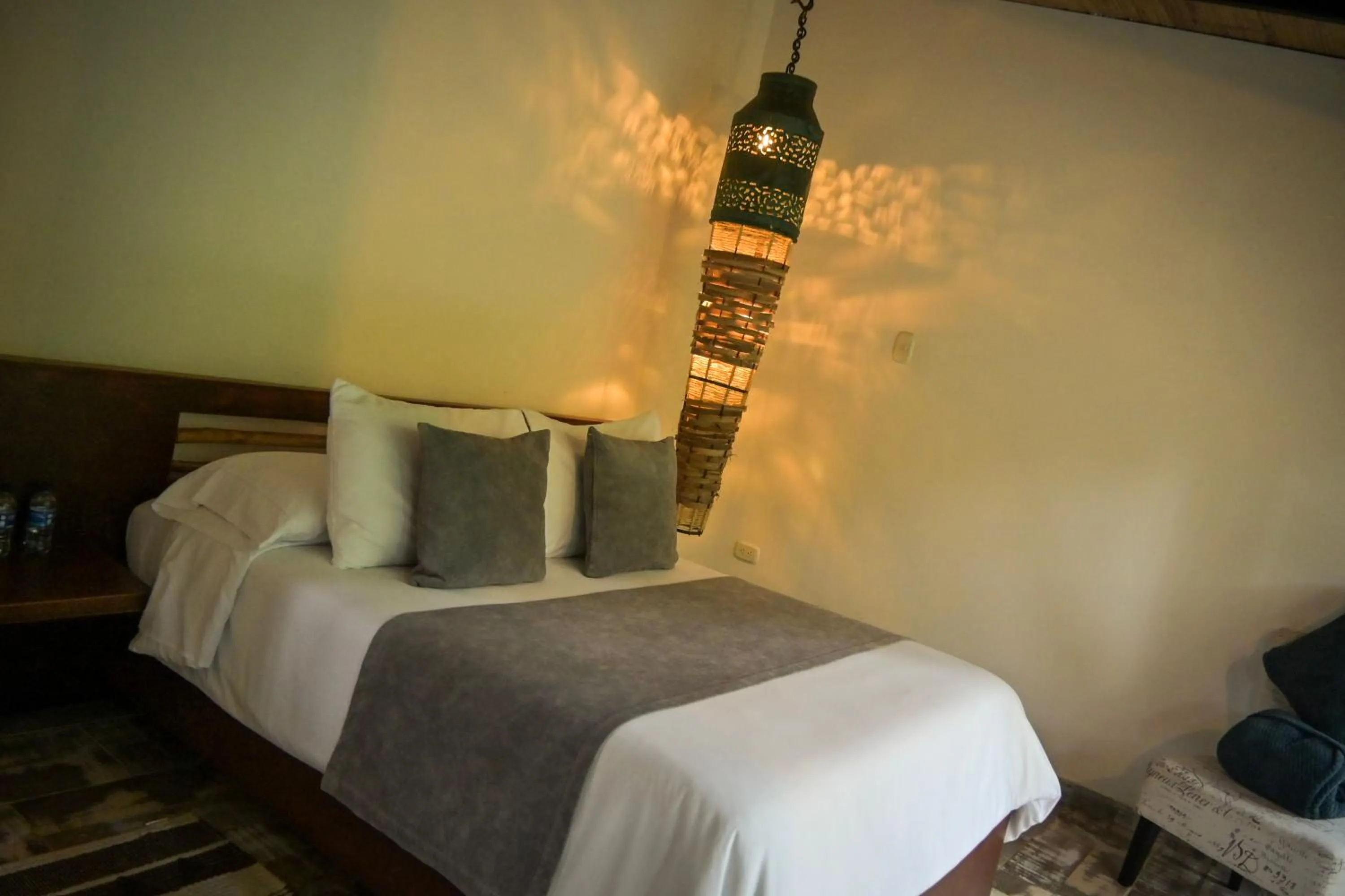 Bed in Hotel Vísperas