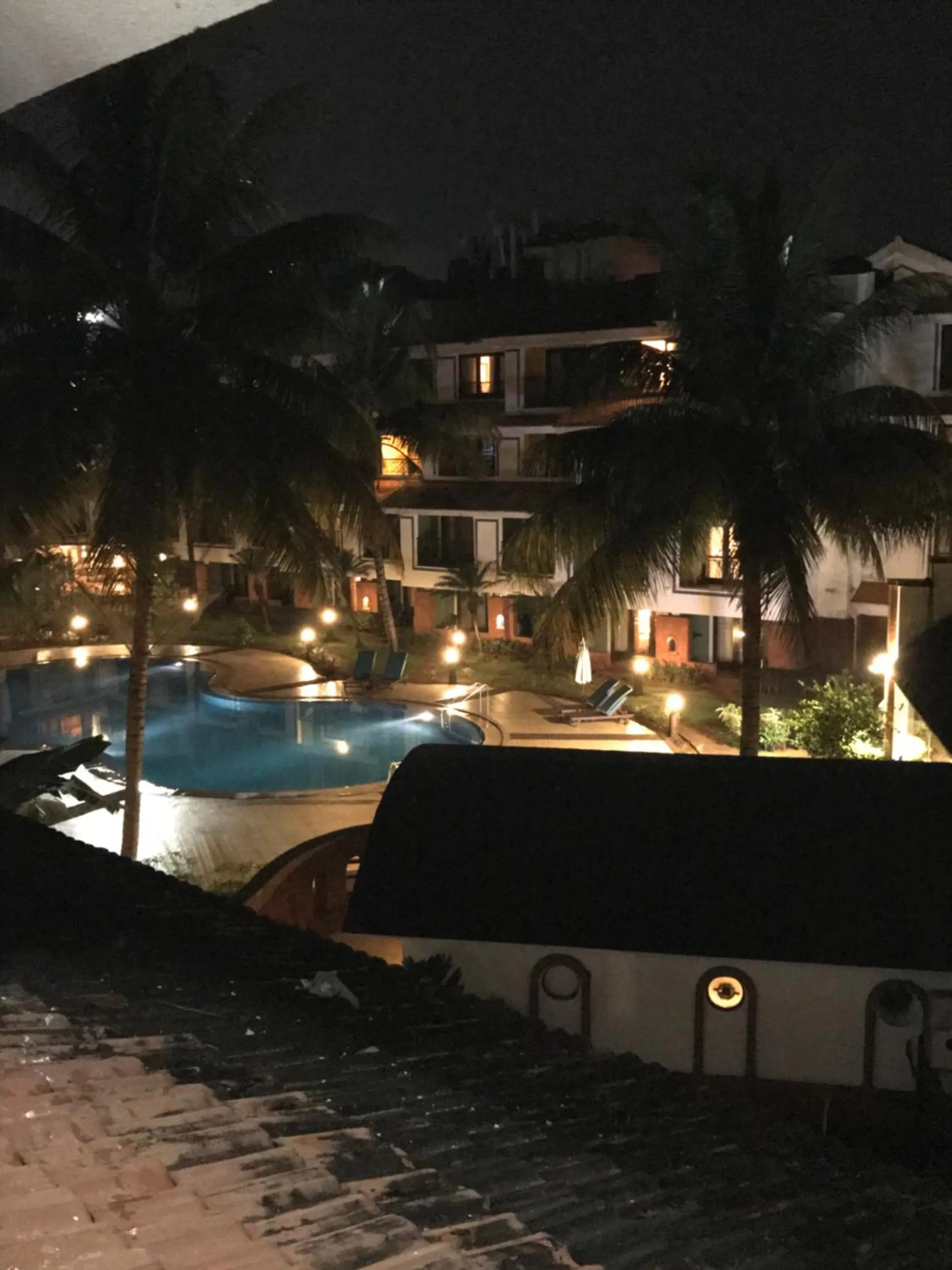 Pool view in Riviera Hermitage