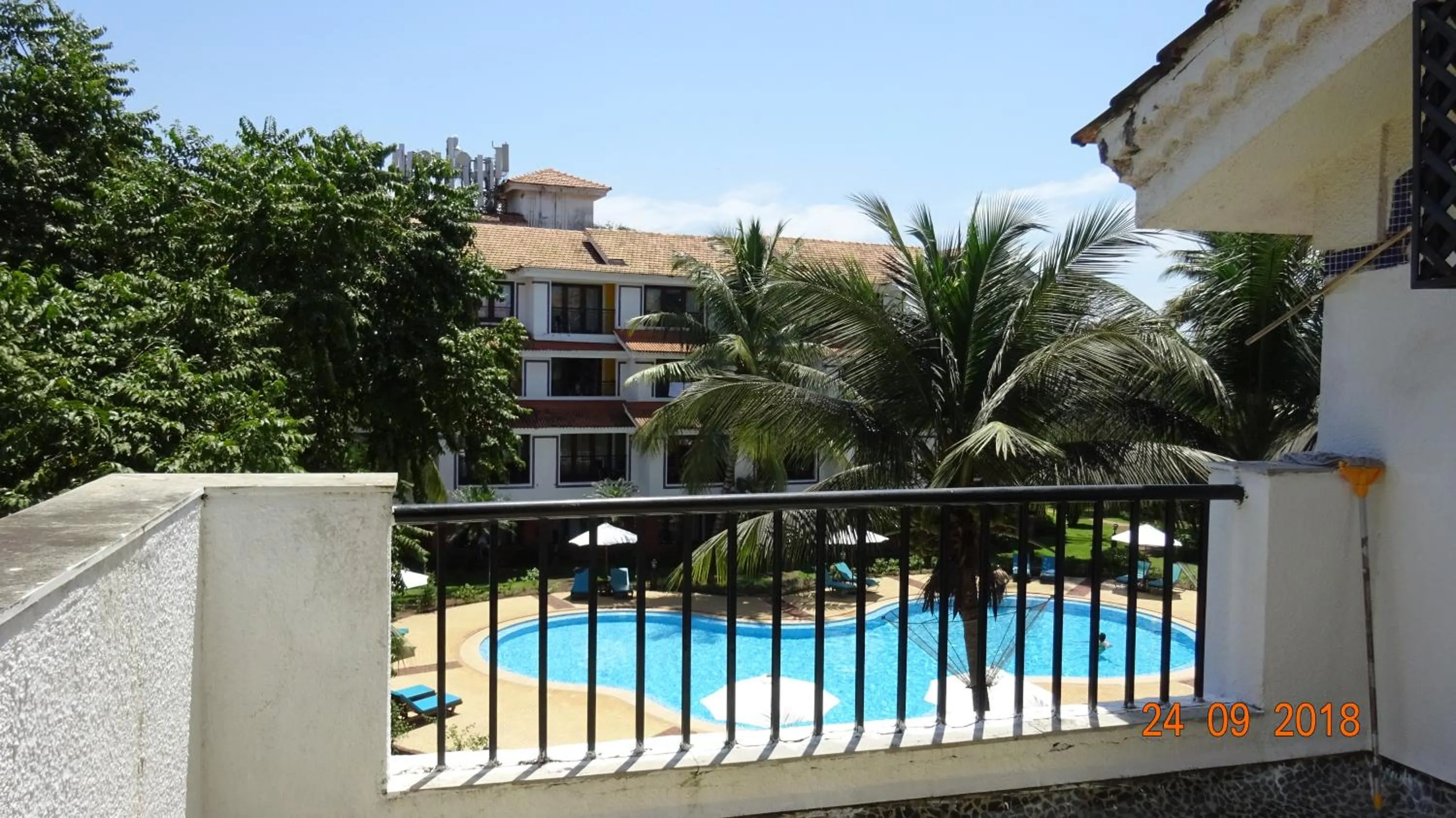 Balcony/Terrace in Riviera Hermitage