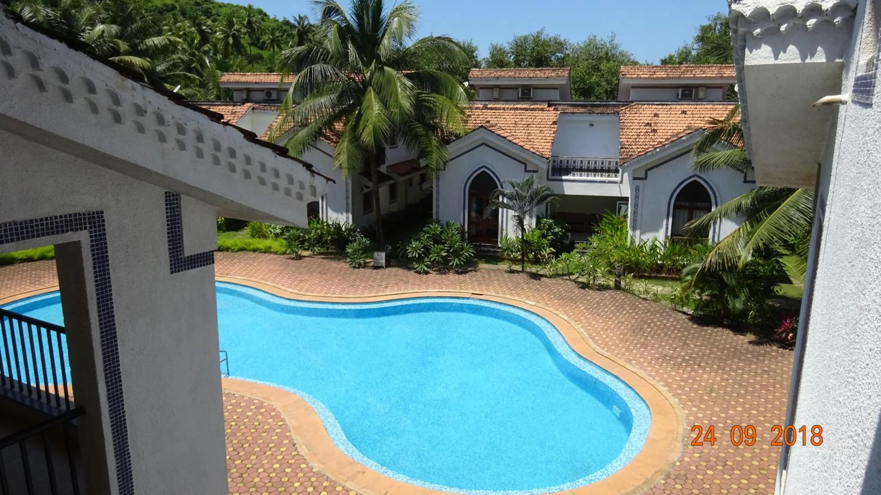 Swimming pool in Riviera Hermitage